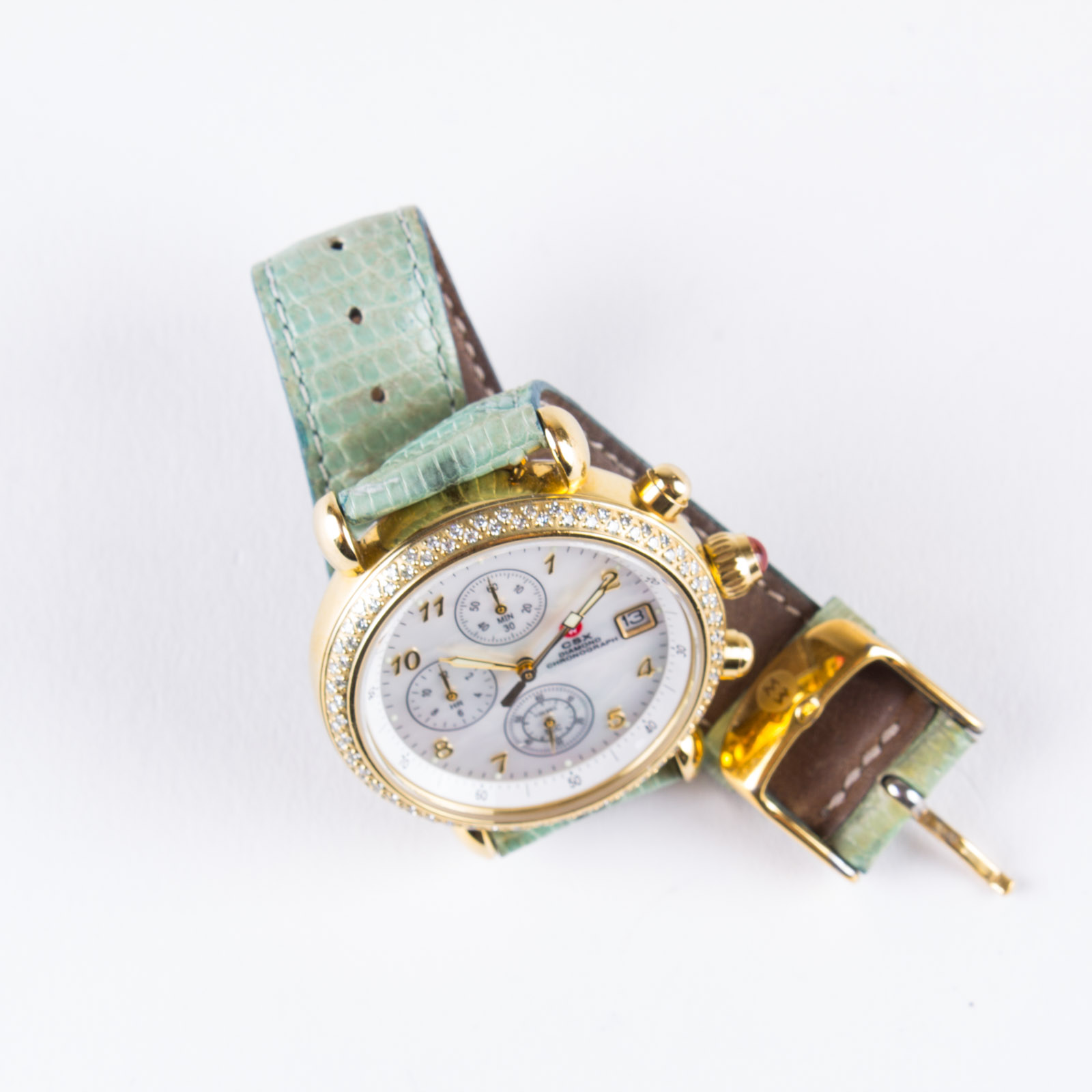 Michele CSX Diamond Chronograph Women's Watch