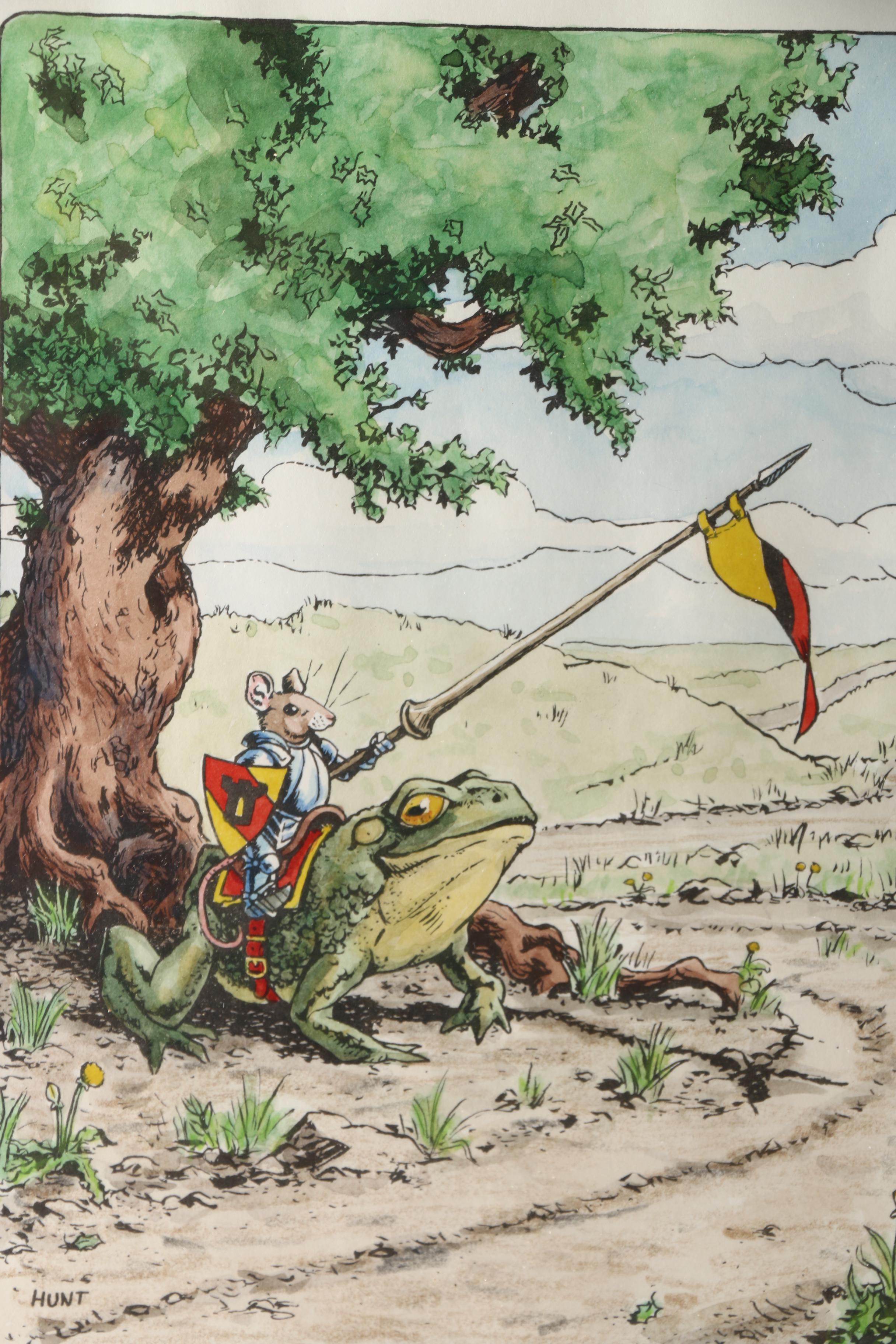 Johnathan Hunt Limited Edition Lithograph "The Quest Begins"