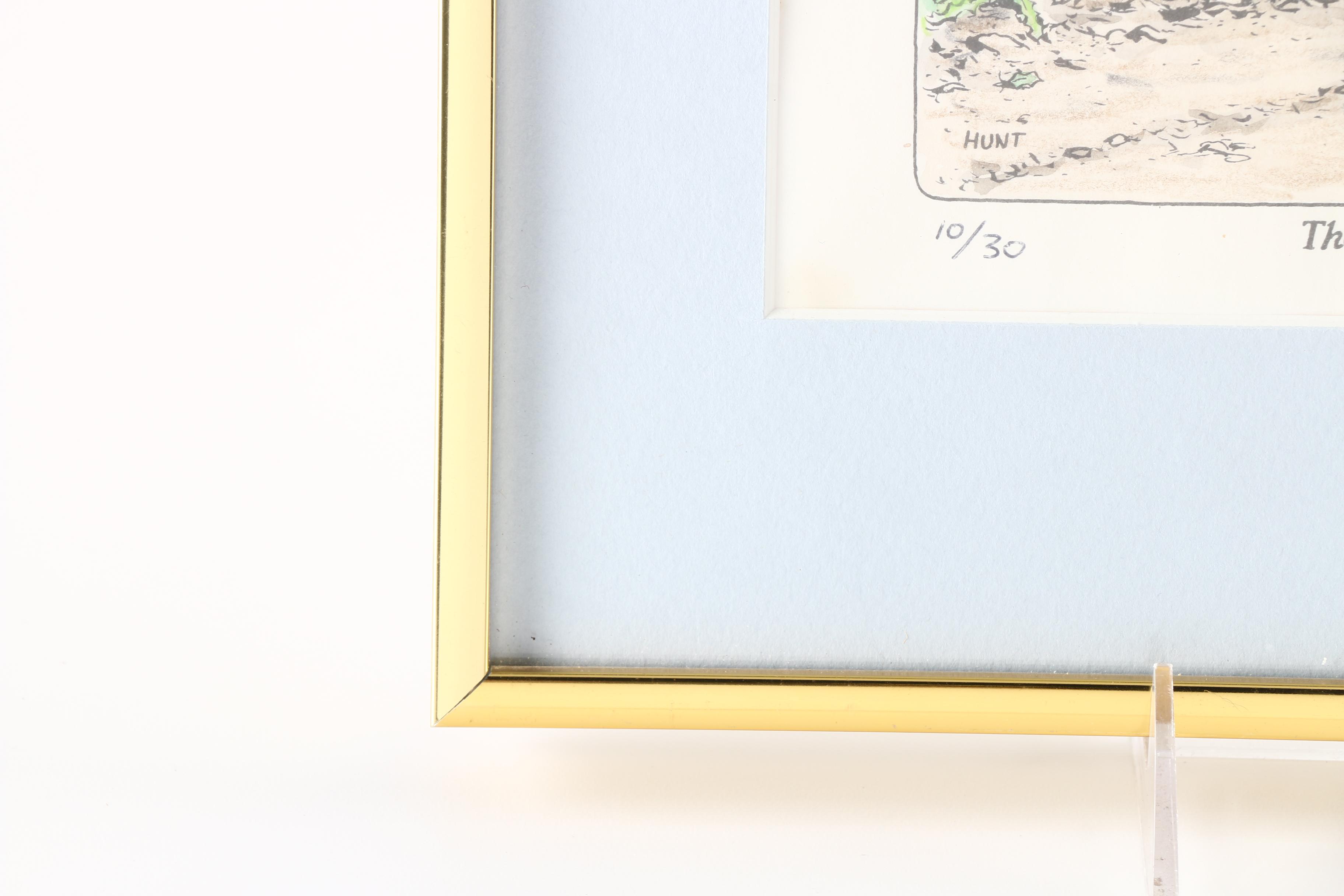 Johnathan Hunt Limited Edition Lithograph "The Quest Begins"