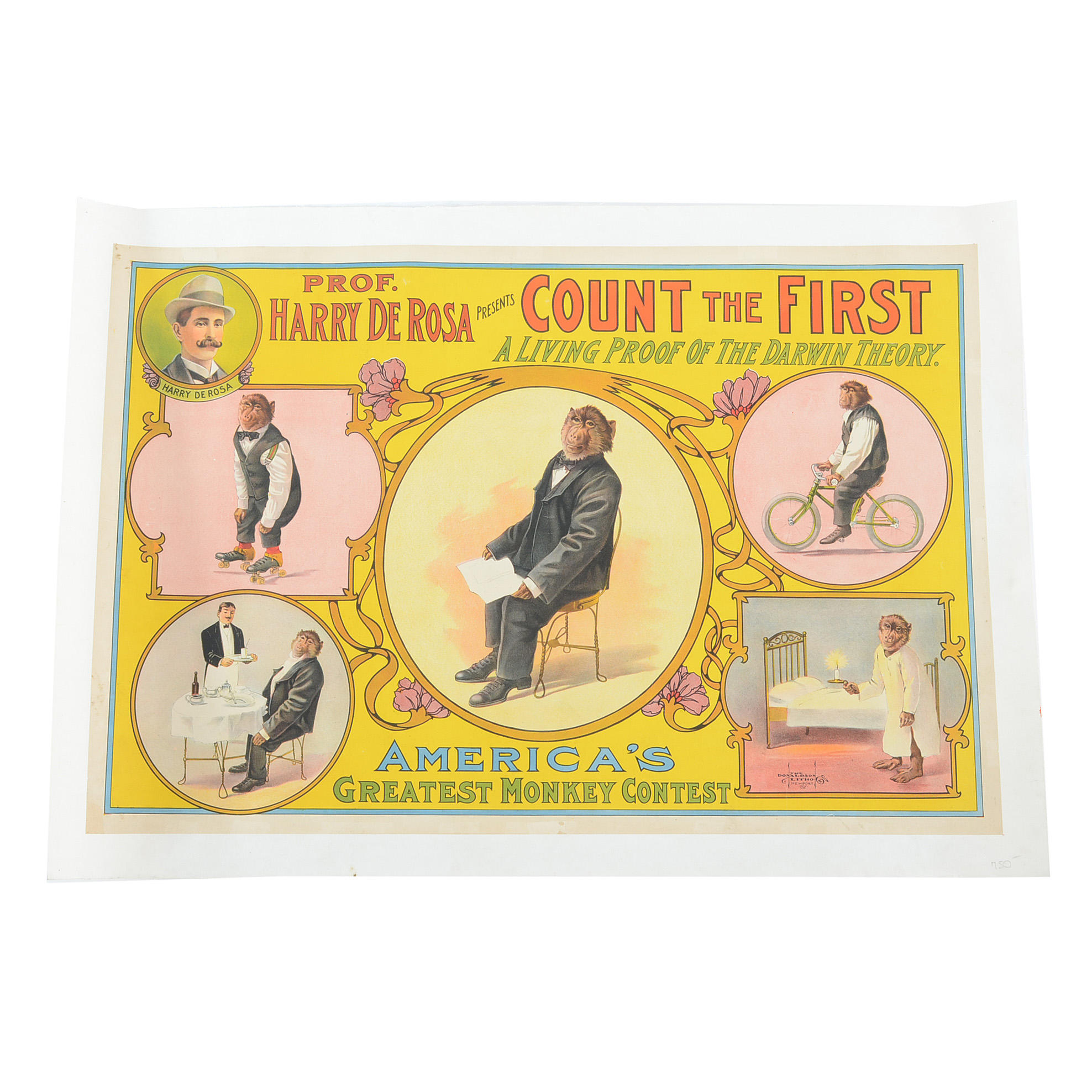 Monkey Contest Poster