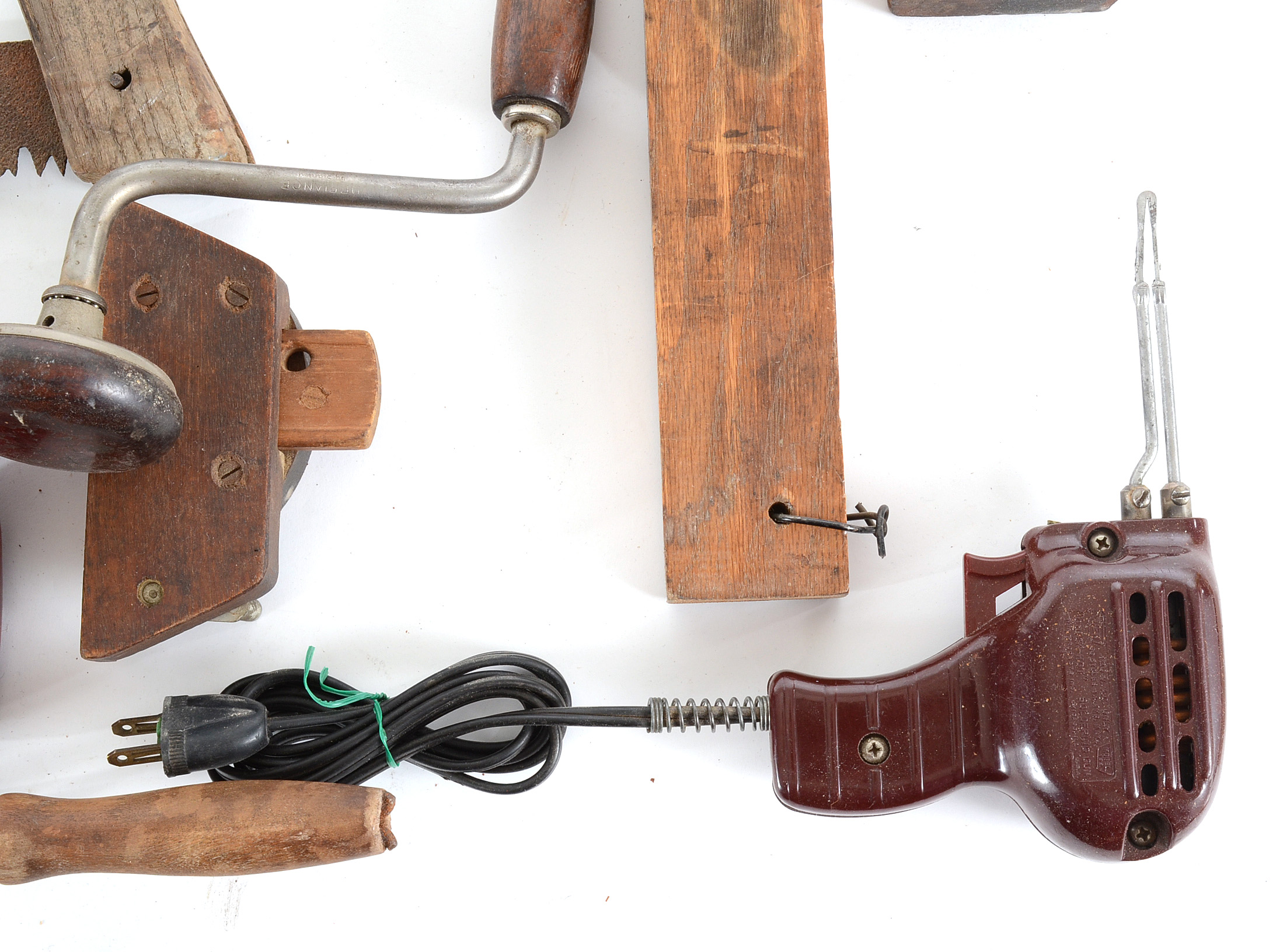 Collection of Vintage Saws and Tools