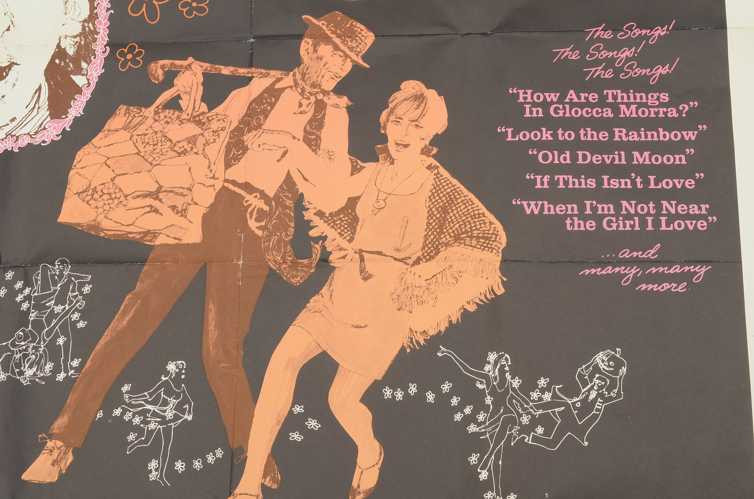 1968 "Finian's Rainbow" Movie Poster