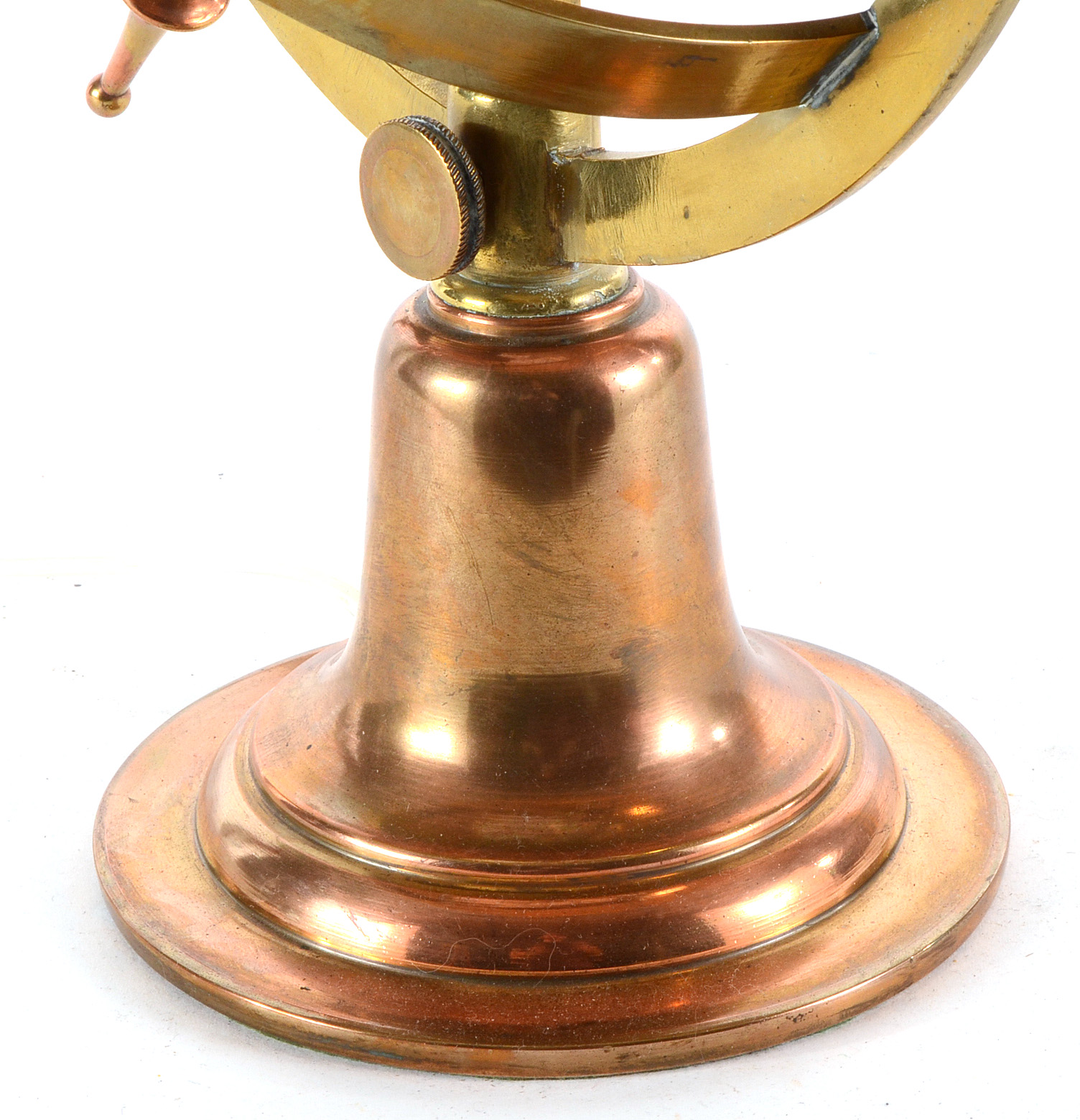 Mid-Century Brass and Gold Tone Lamp