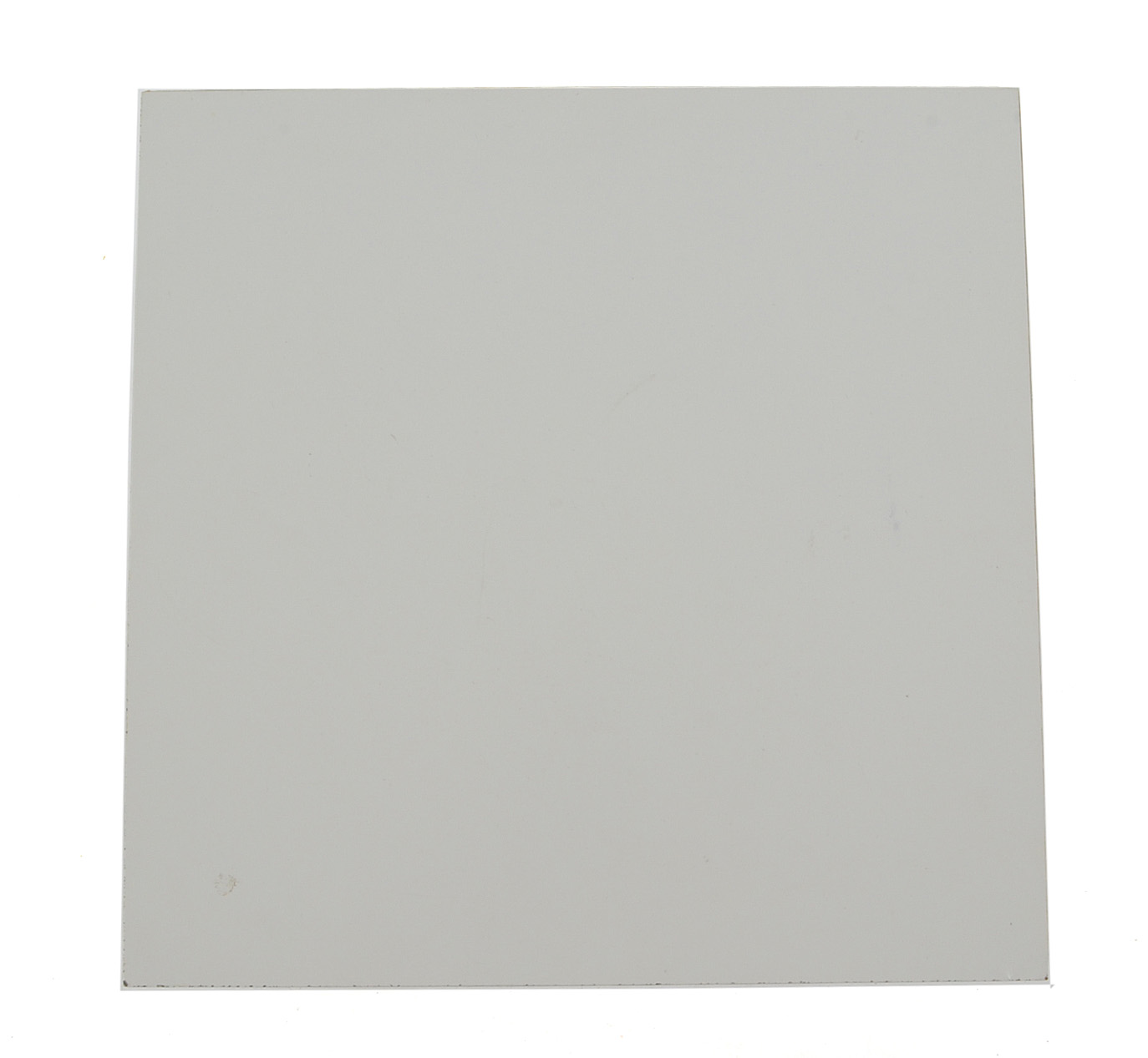 White Laminate End Table