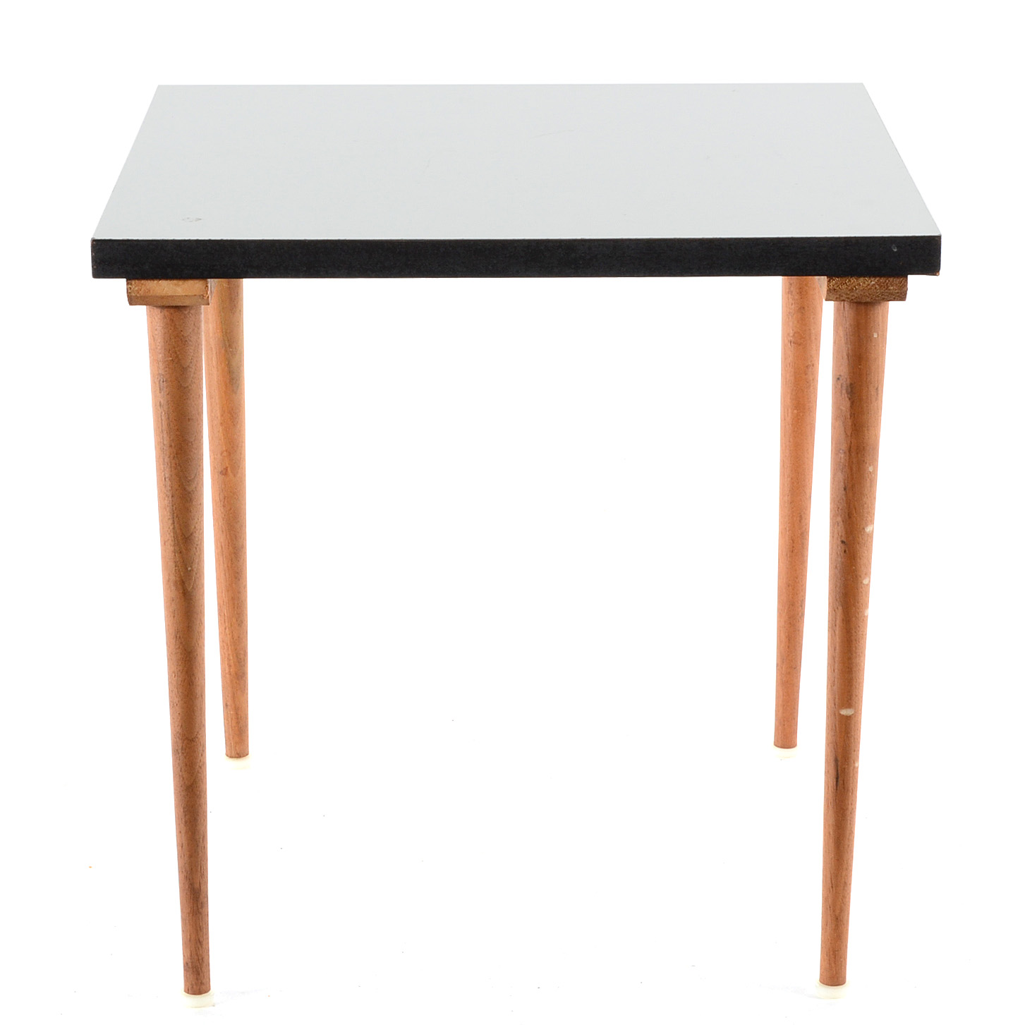 White Laminate End Table