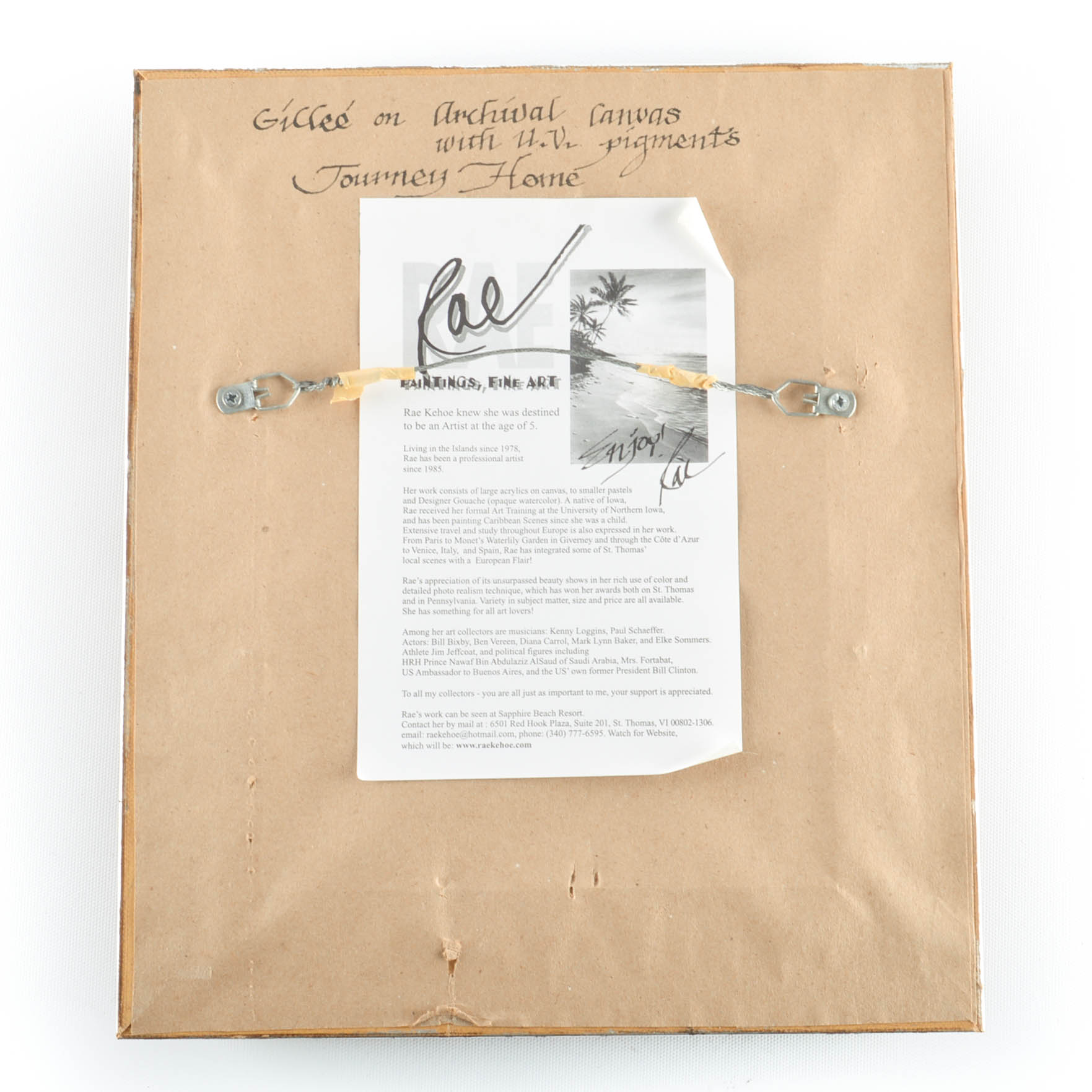 Rae Kehoe Giclée on Canvas "Journey Home"