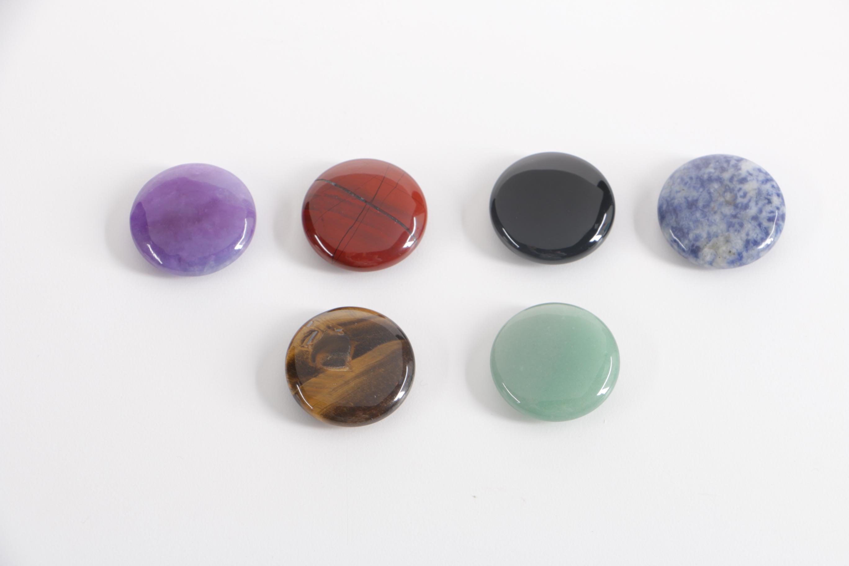 Sterling Silver Necklace and Pendant with Interchangeable Stone Accents