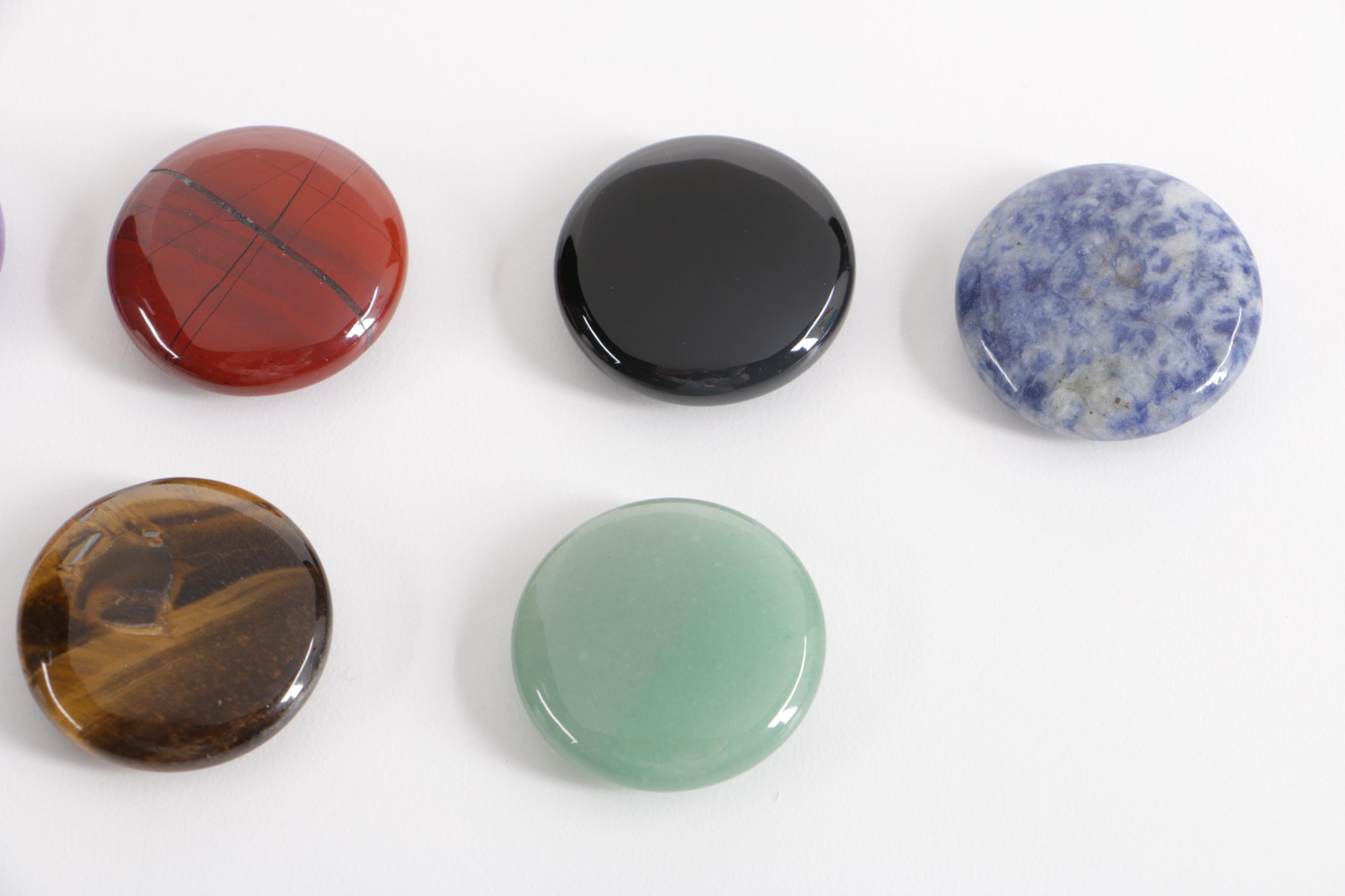 Sterling Silver Necklace and Pendant with Interchangeable Stone Accents