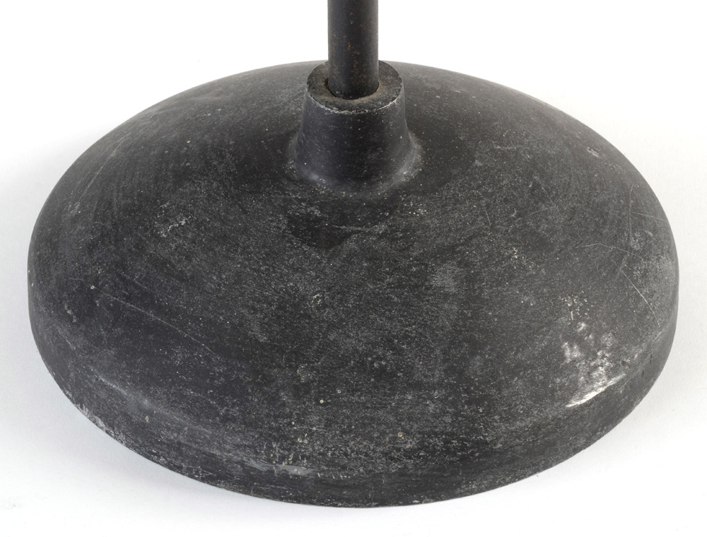 Vintage "Funeral Reserved" Cast Iron Parking Sign