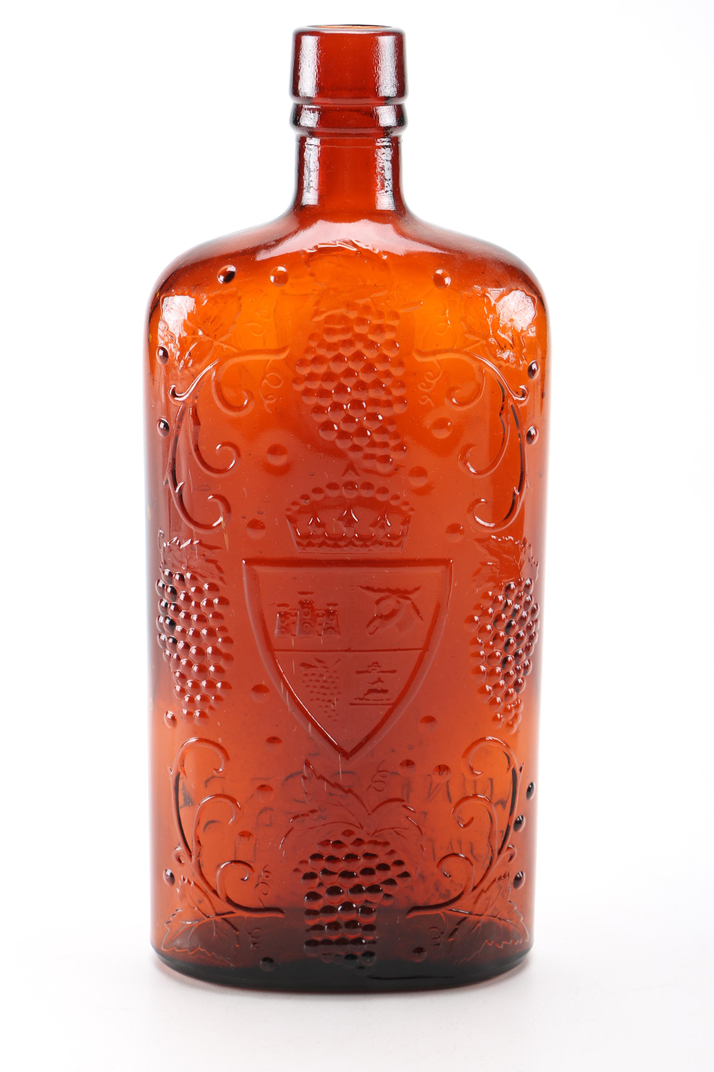 Amber Tint Glass Bottles