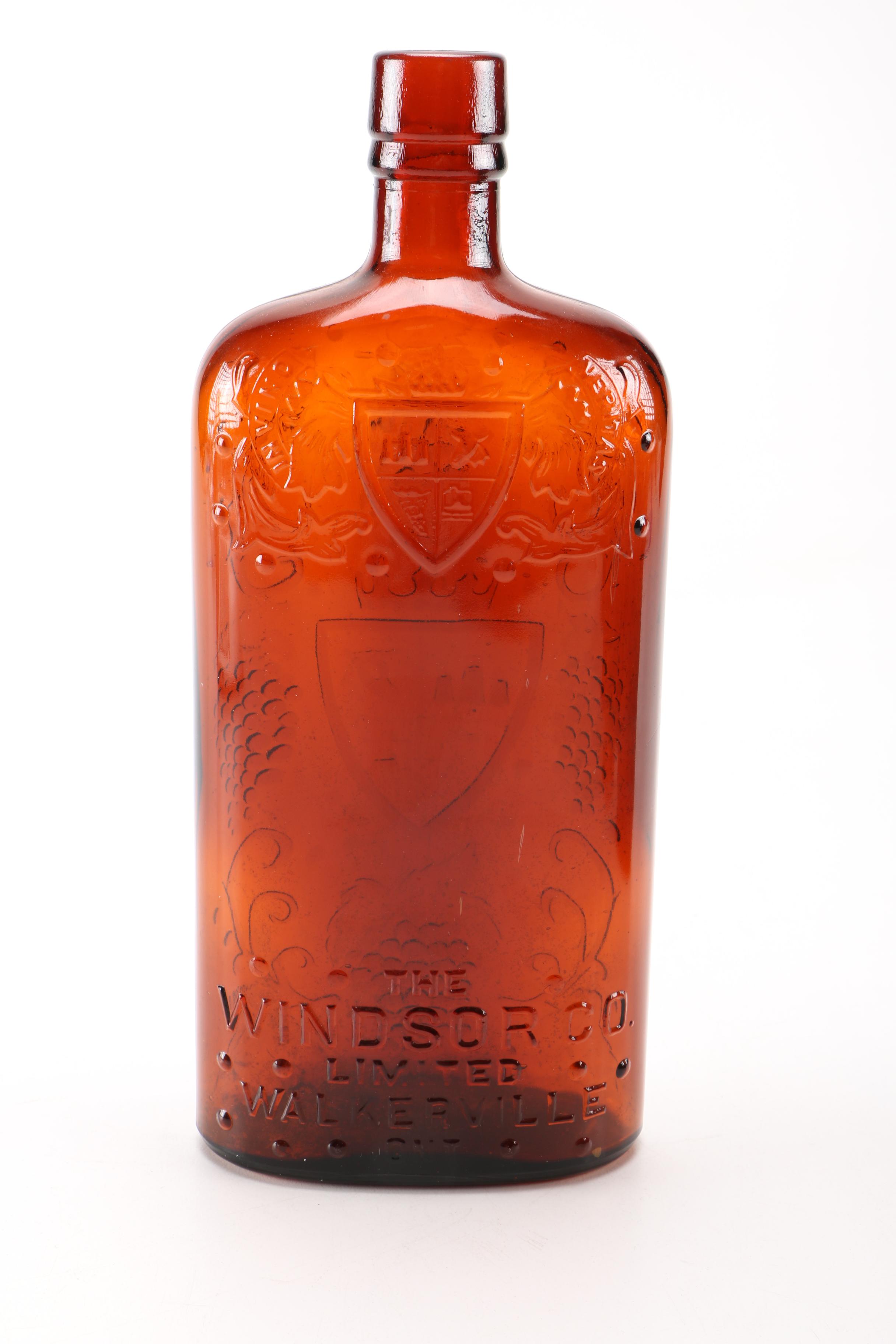 Amber Tint Glass Bottles