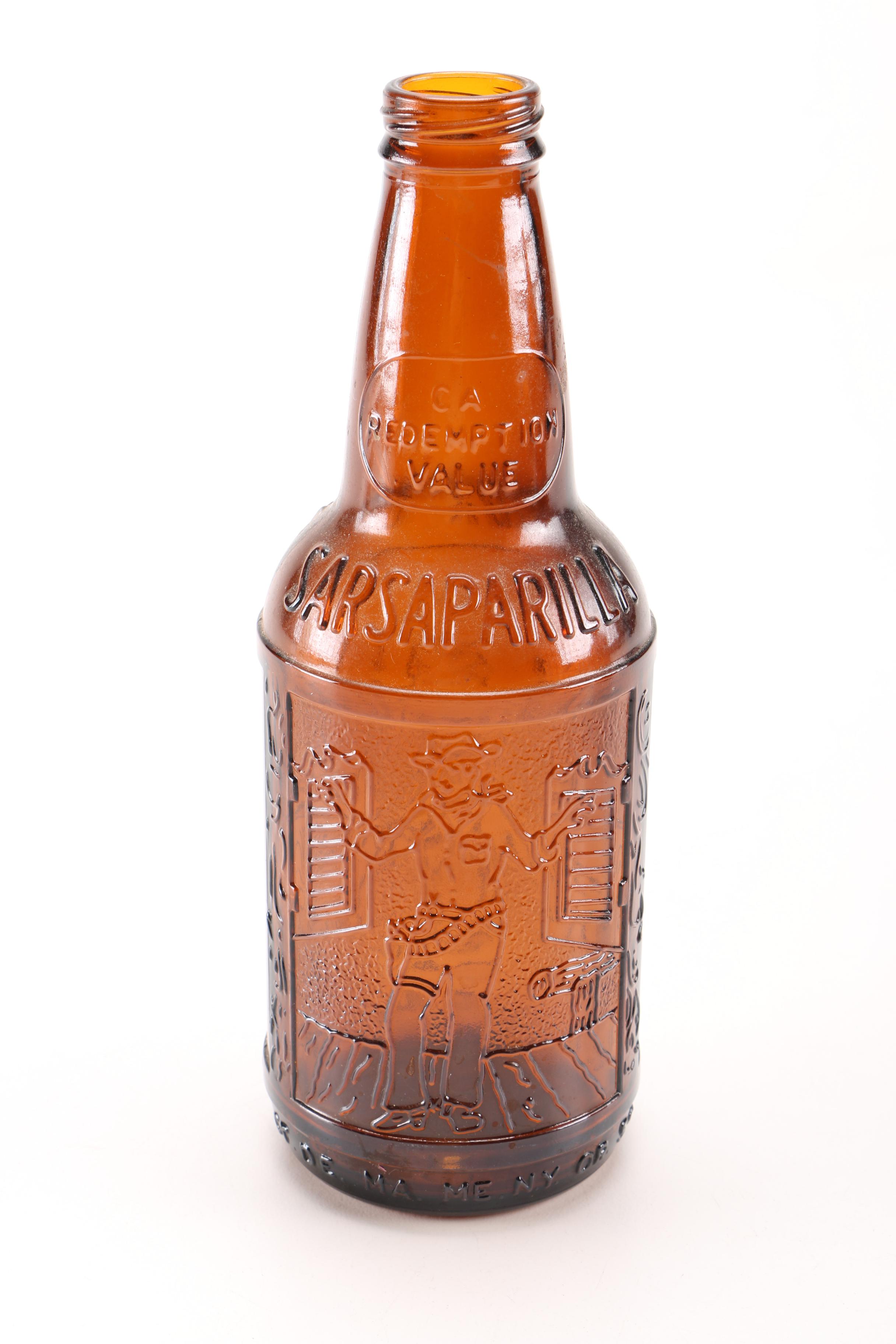 Amber Tint Glass Bottles