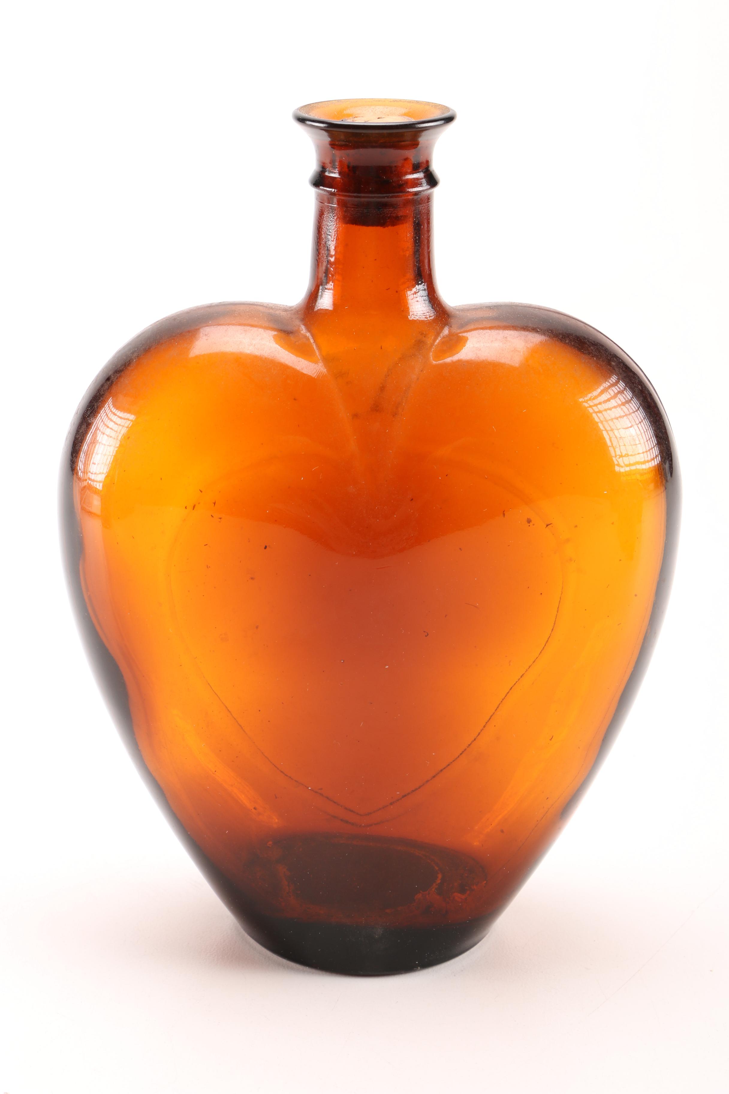Amber Tint Glass Bottles