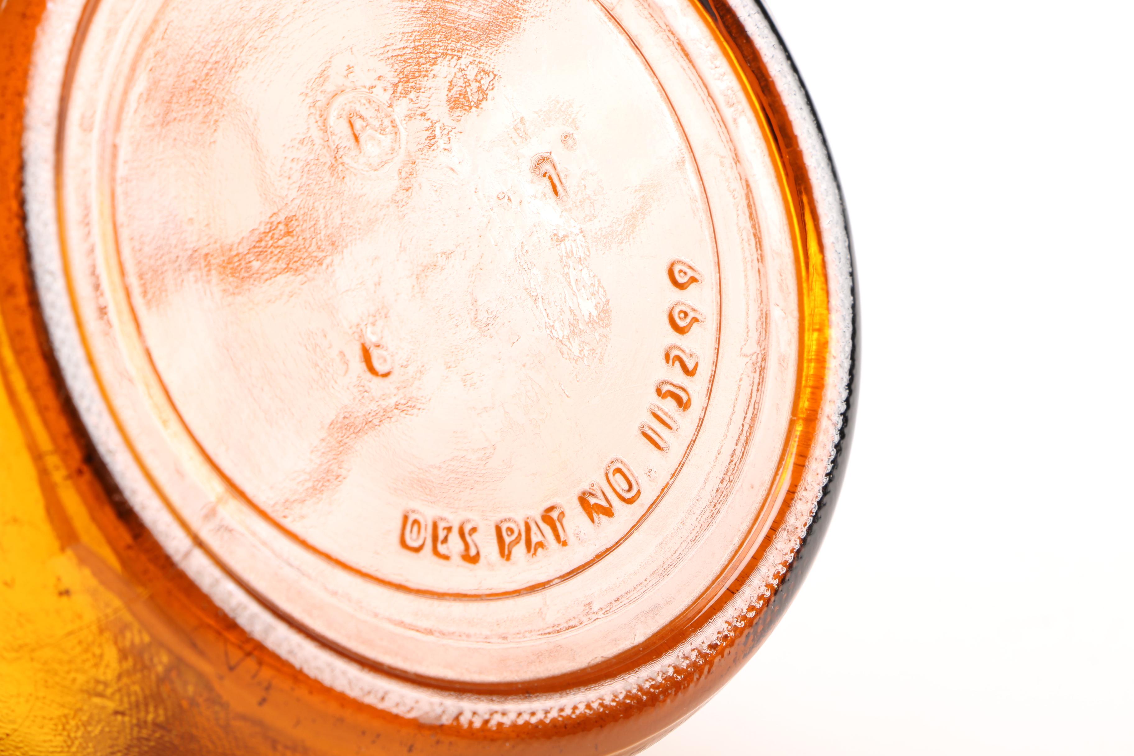 Amber Tint Glass Bottles