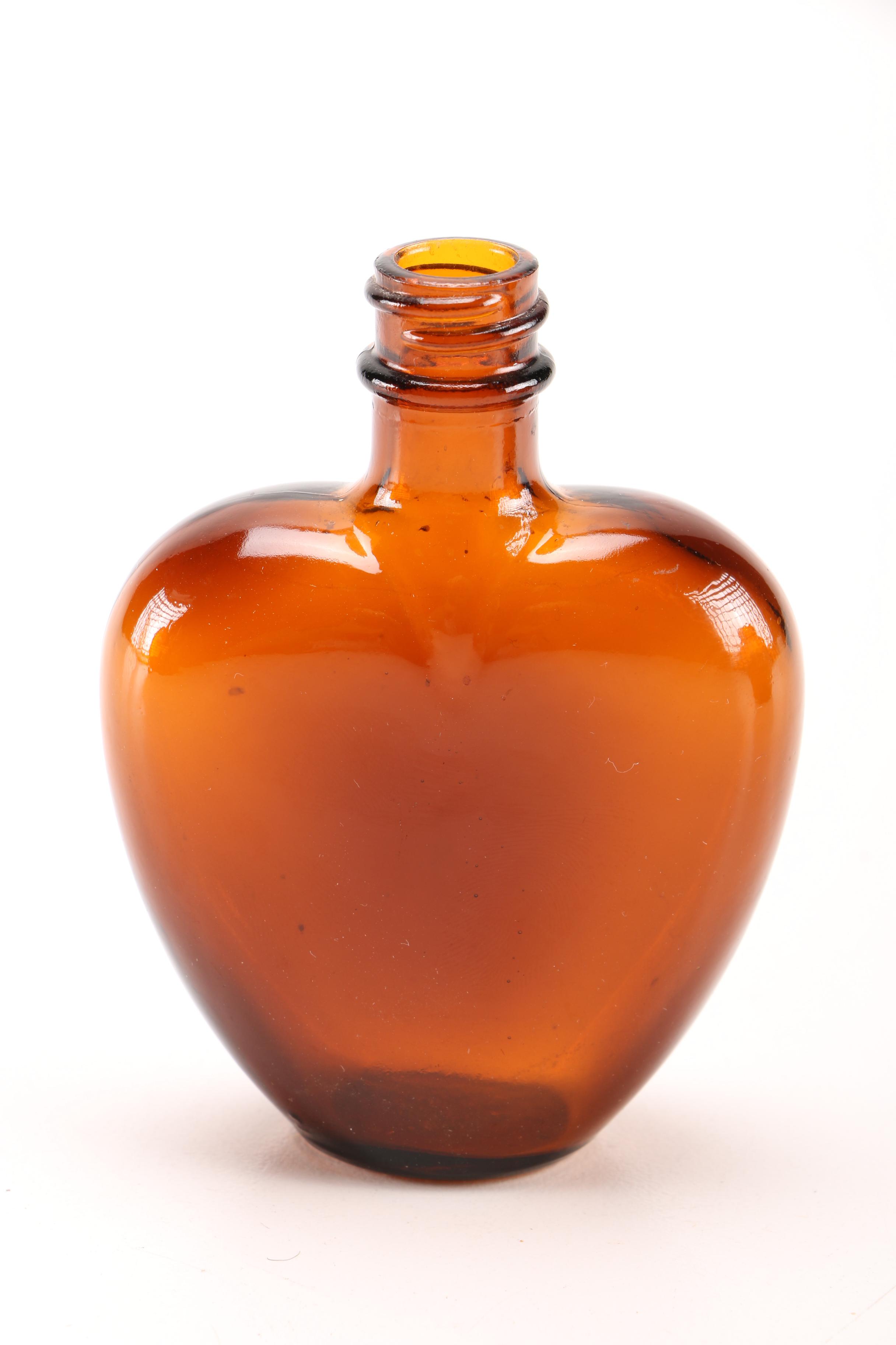 Amber Tint Glass Bottles