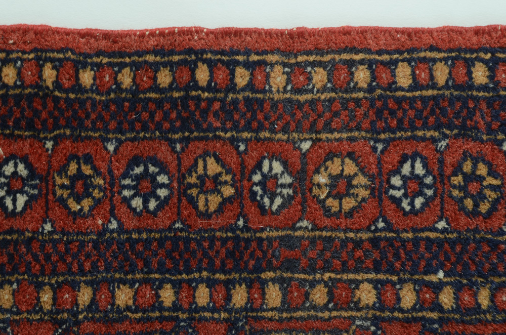 Hand Woven Bokhara Wool Accent Rug