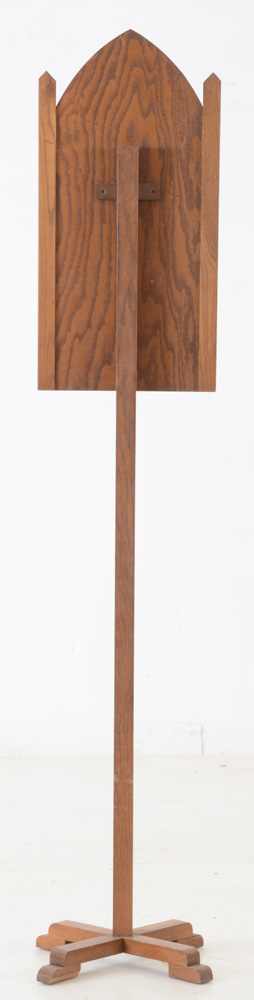 Oak "Hymns" Church Sign