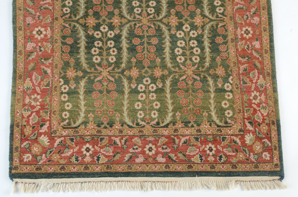 Hand-Knotted Persian Style Wool Pile Area Rug