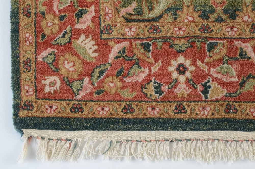 Hand-Knotted Persian Style Wool Pile Area Rug