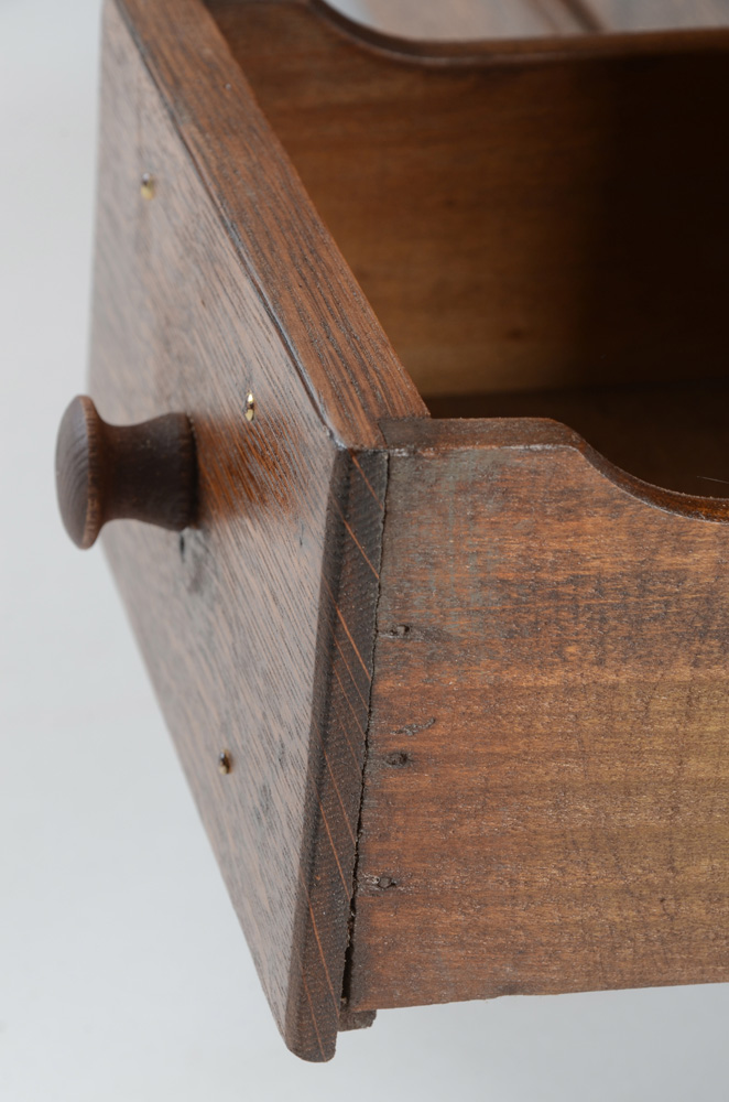 Vintage Oak Typeset Chest