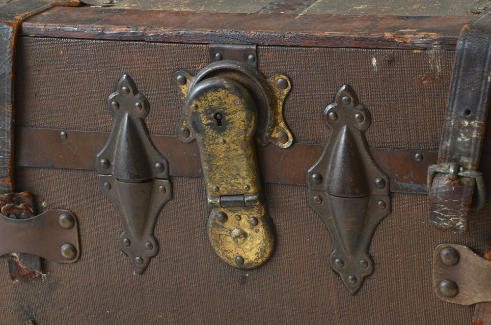Antique Steamer Trunk