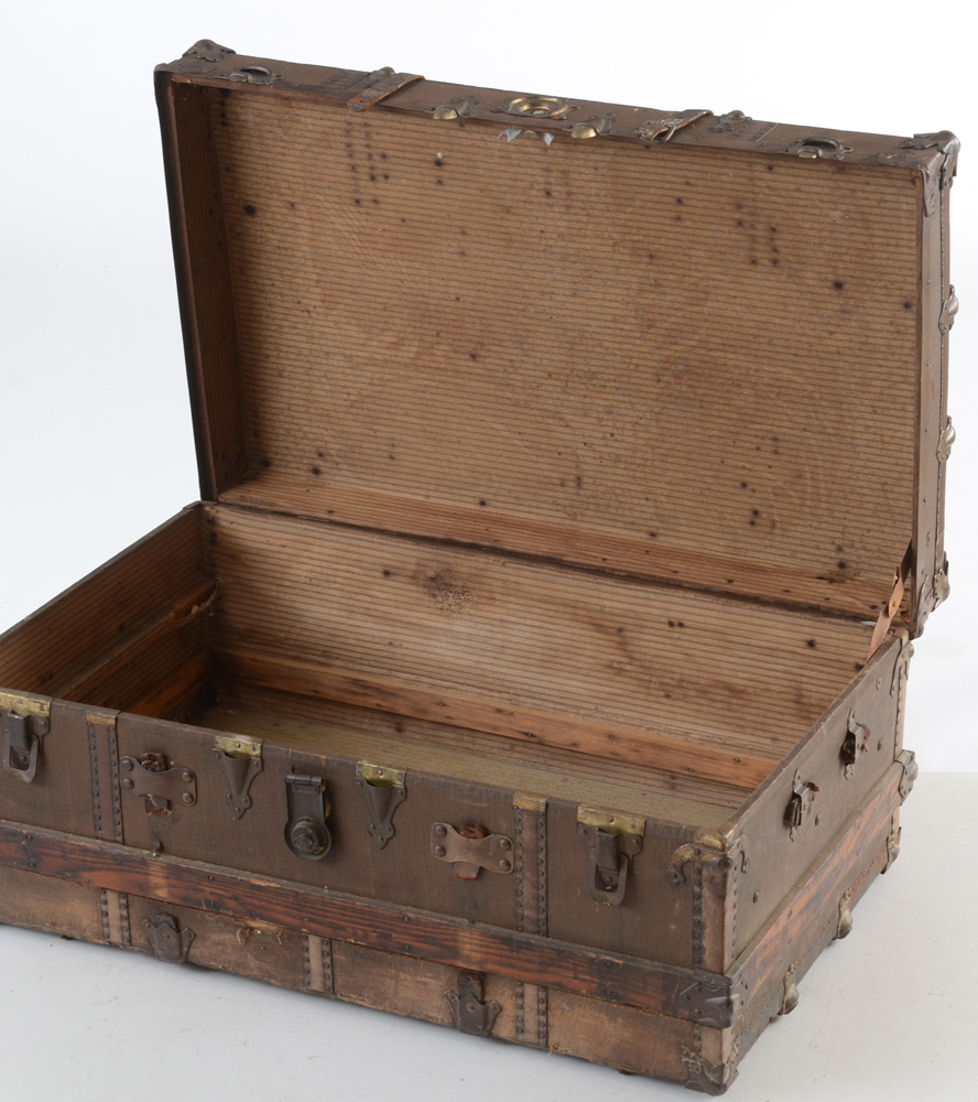 Antique Steamer Trunk