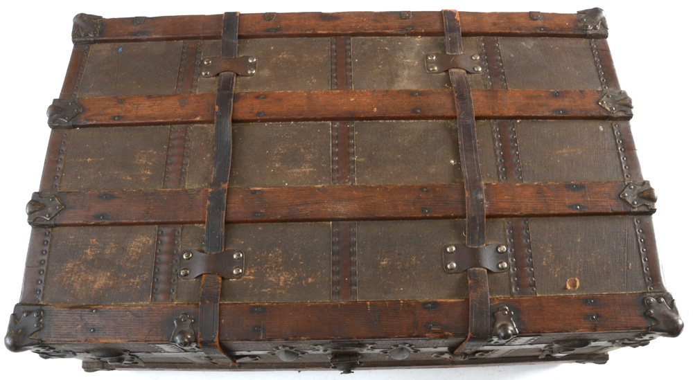 Antique Steamer Trunk