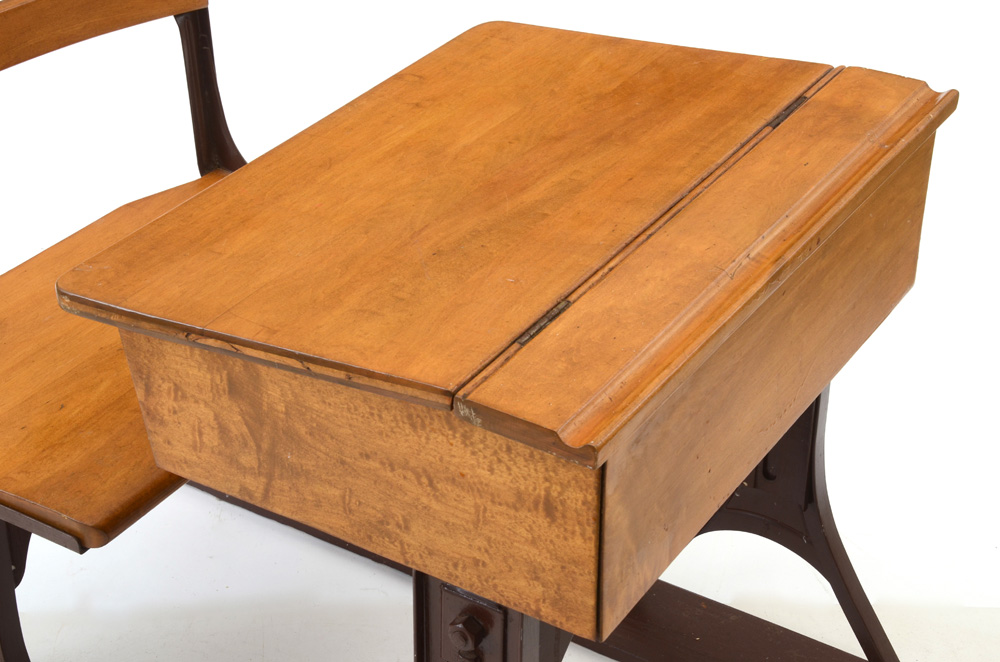 Antique School Desk