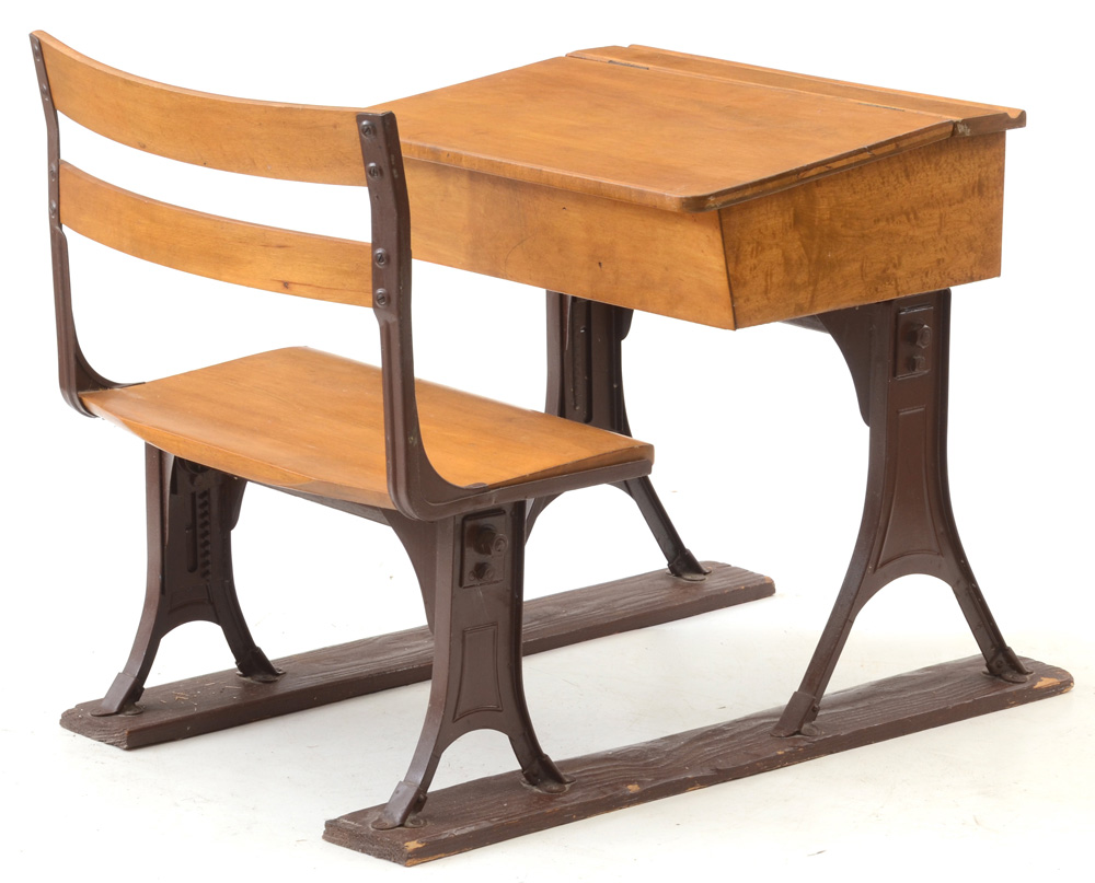 Antique School Desk