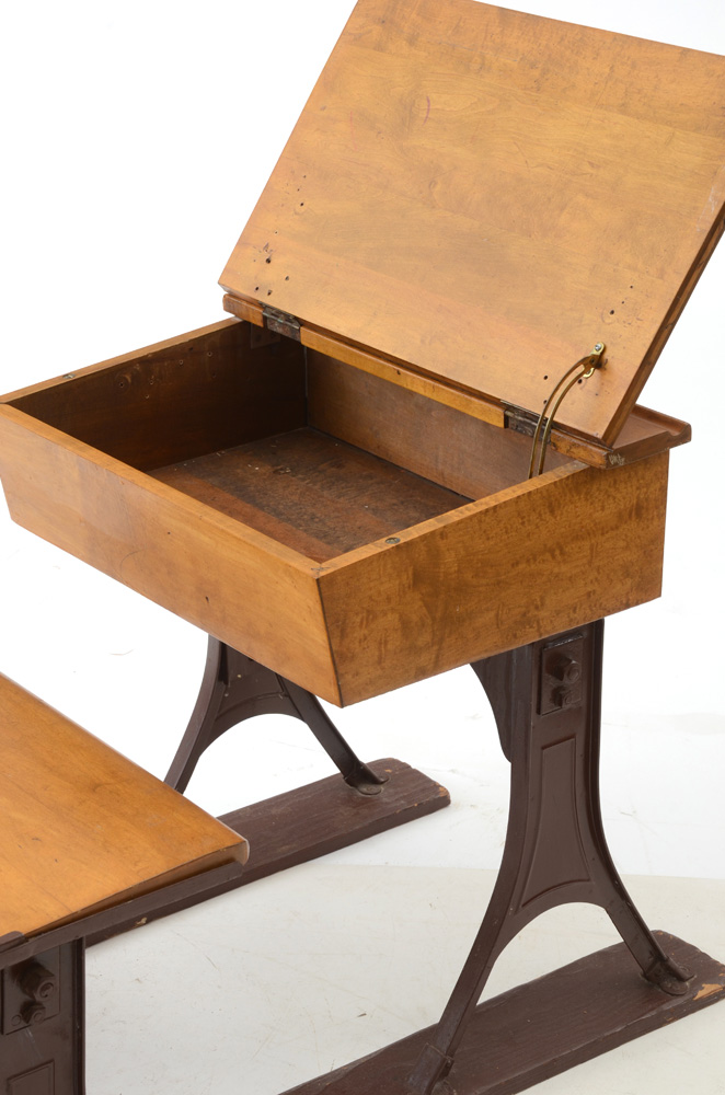 Antique School Desk
