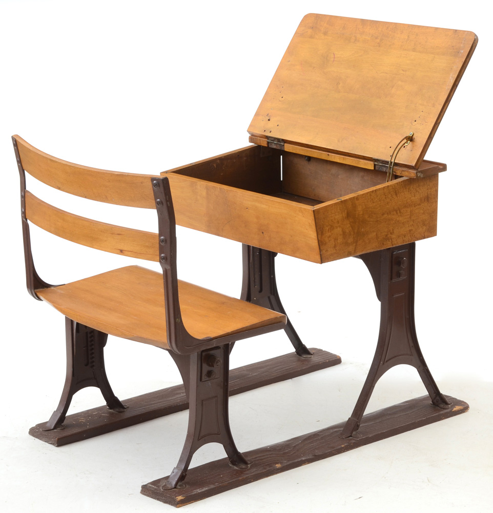 Antique School Desk