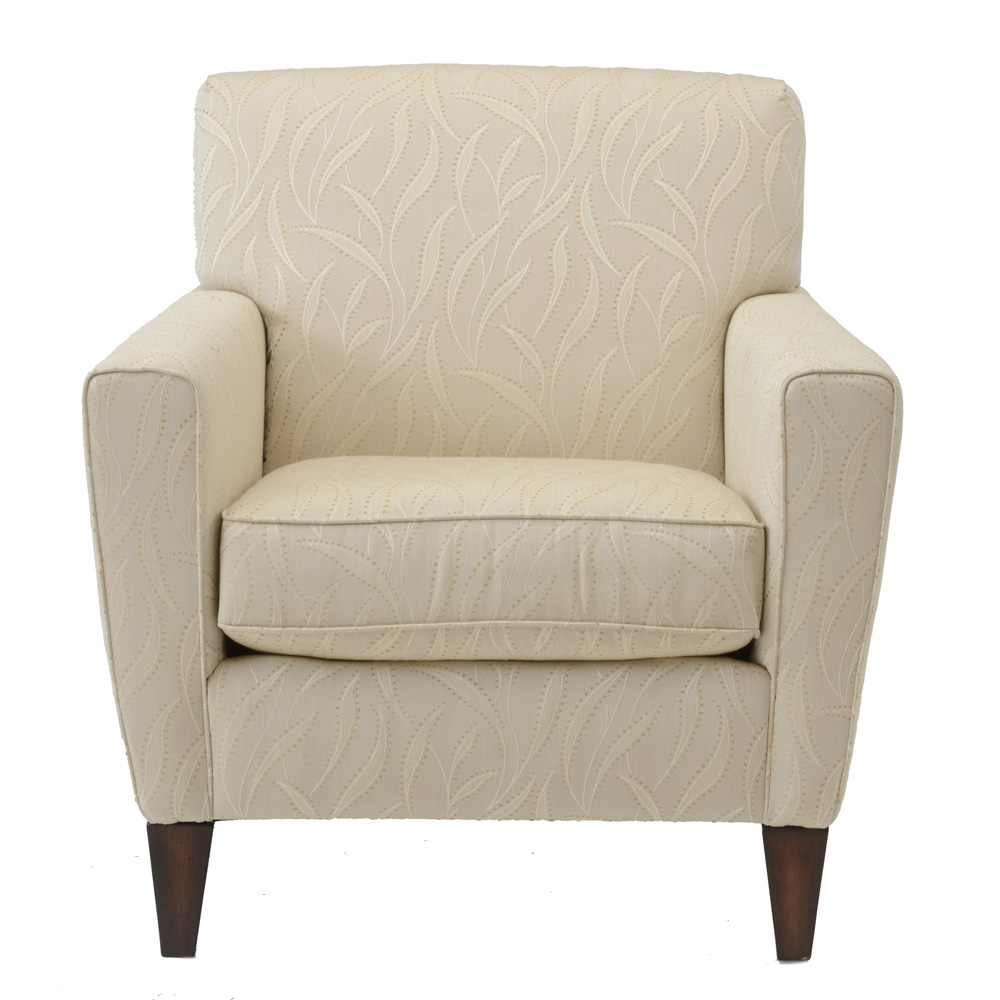 White Contemporary Armchair