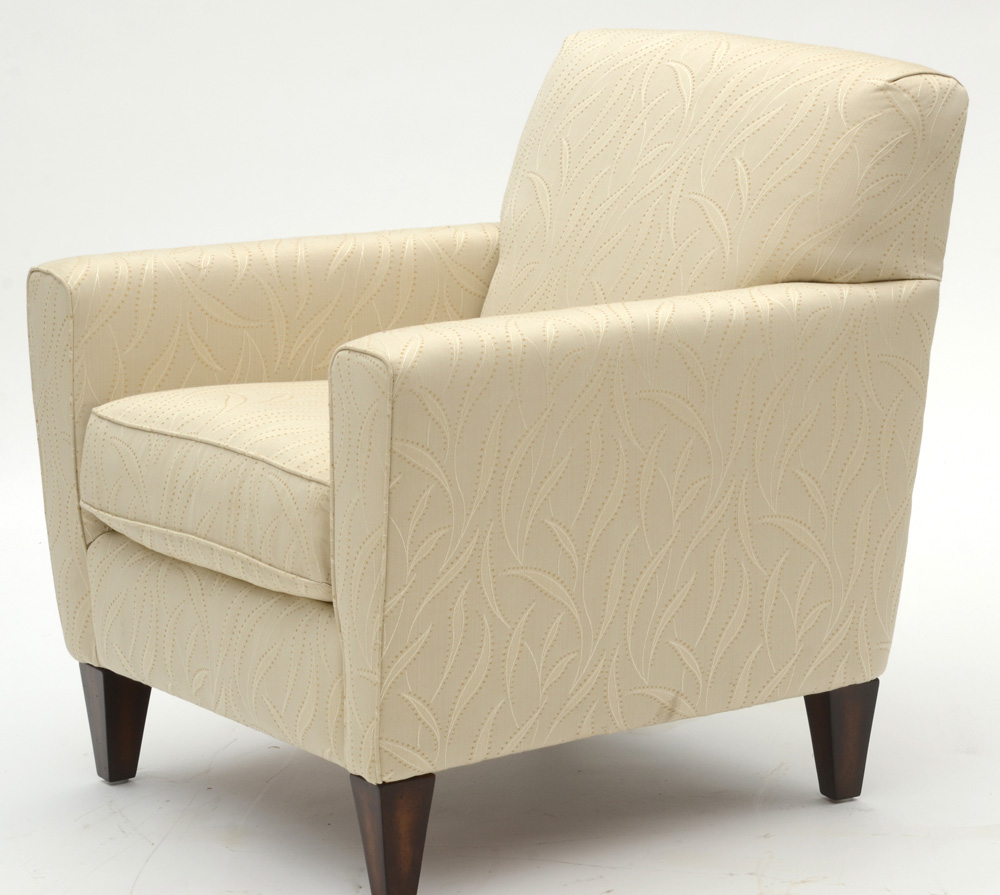 White Contemporary Armchair