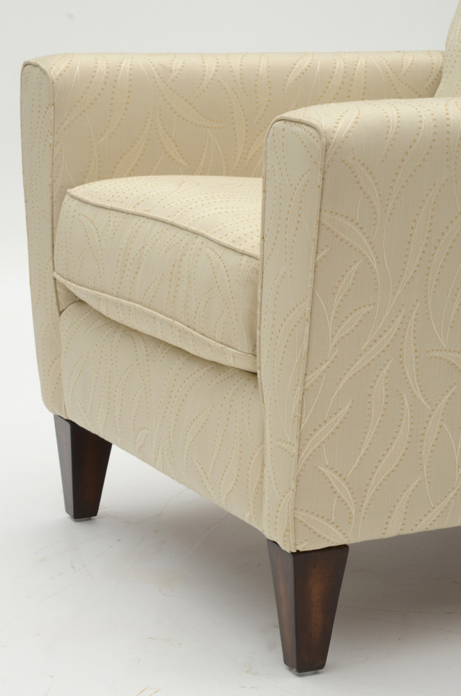 White Contemporary Armchair