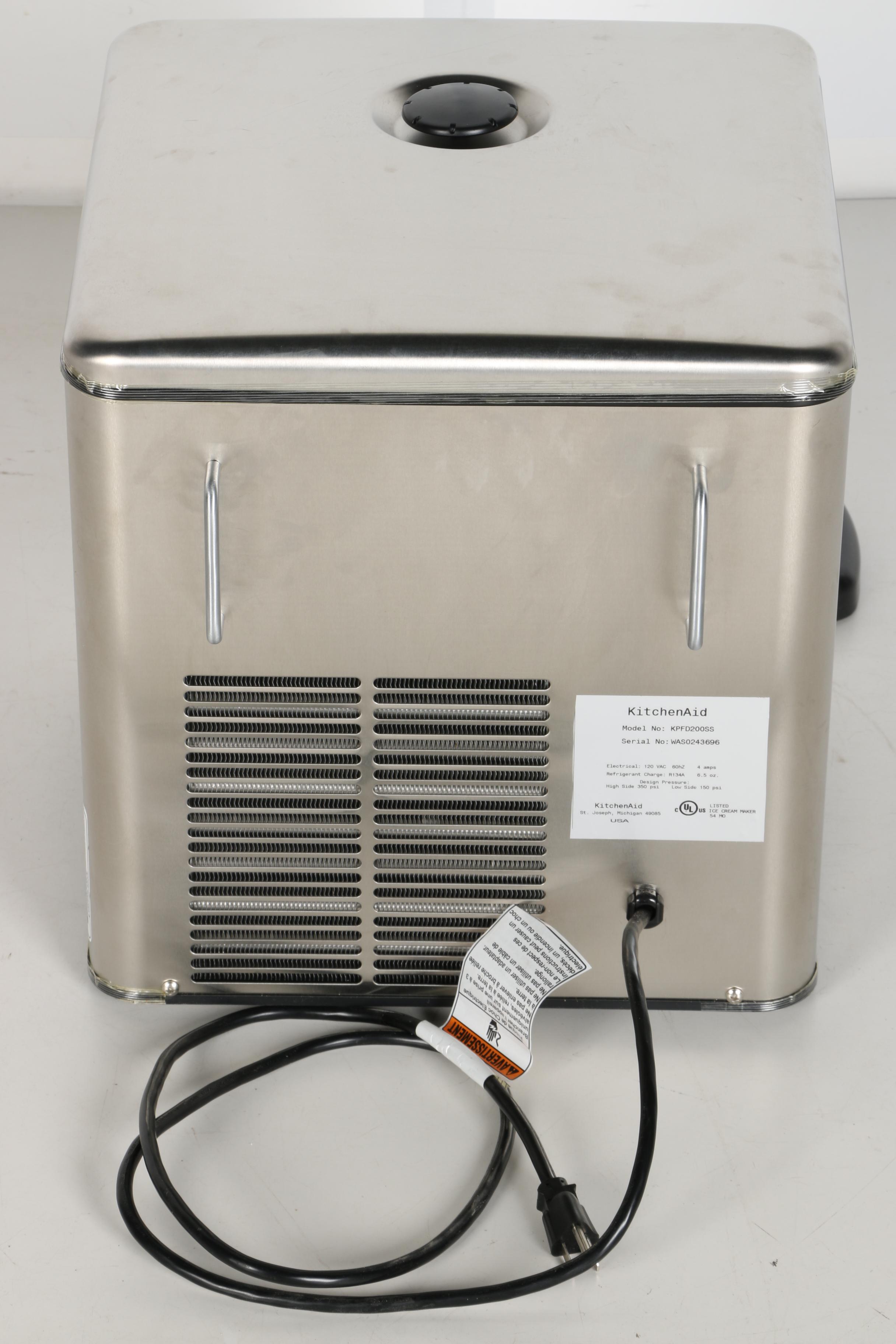 Kitchen Aid Pro Line  Frozen Dessert Maker