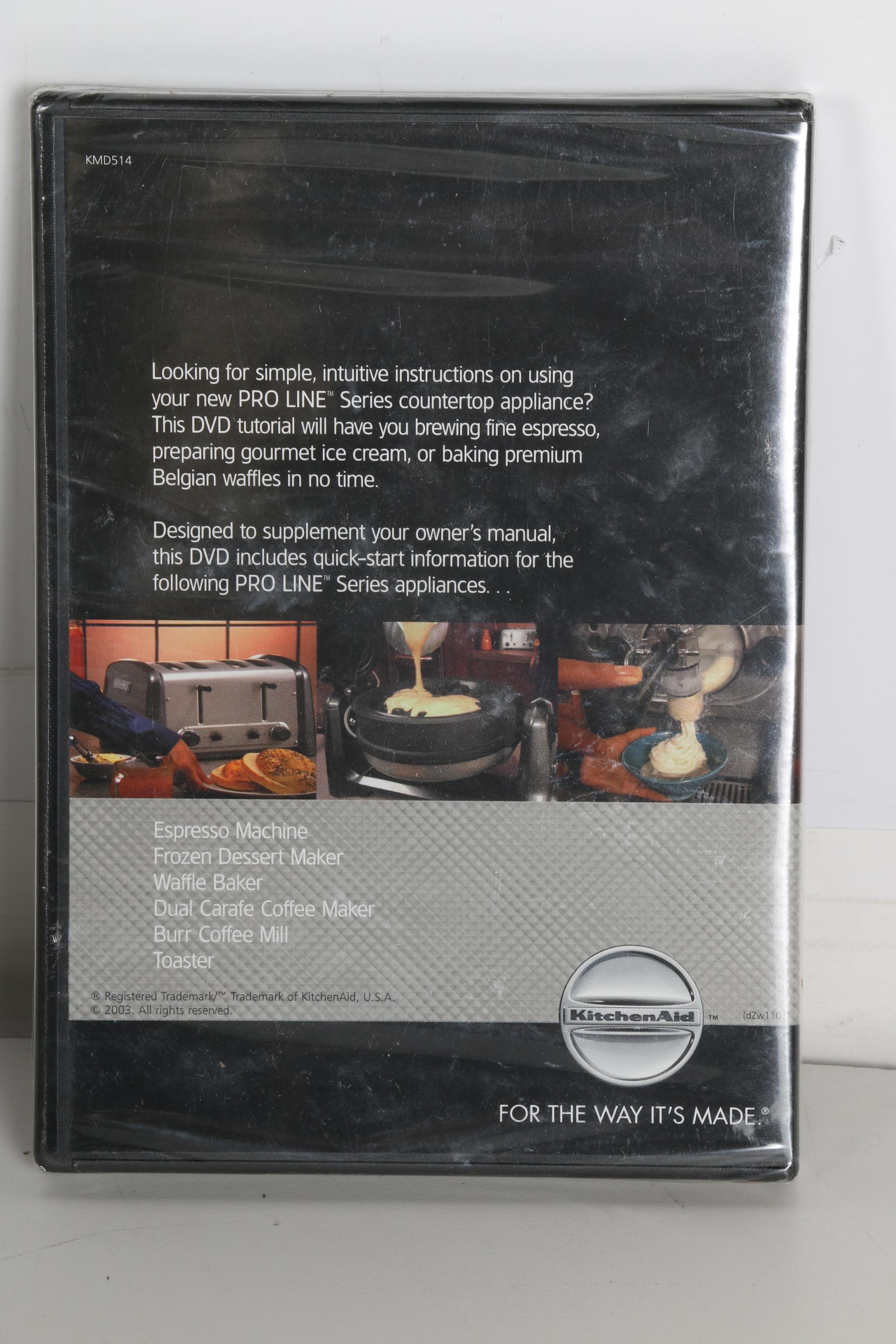 Kitchen Aid Pro Line  Frozen Dessert Maker