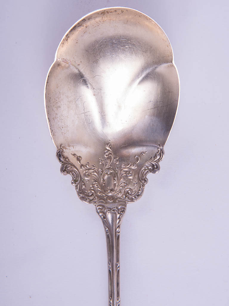 R. Wallace & Sons Sterling Silver Serving "Lucerne" Spoon