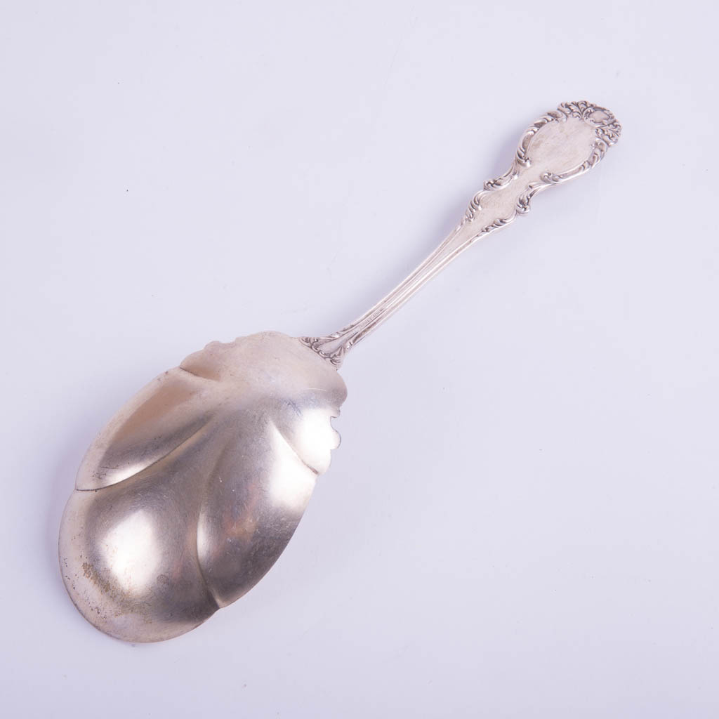 R. Wallace & Sons Sterling Silver Serving "Lucerne" Spoon