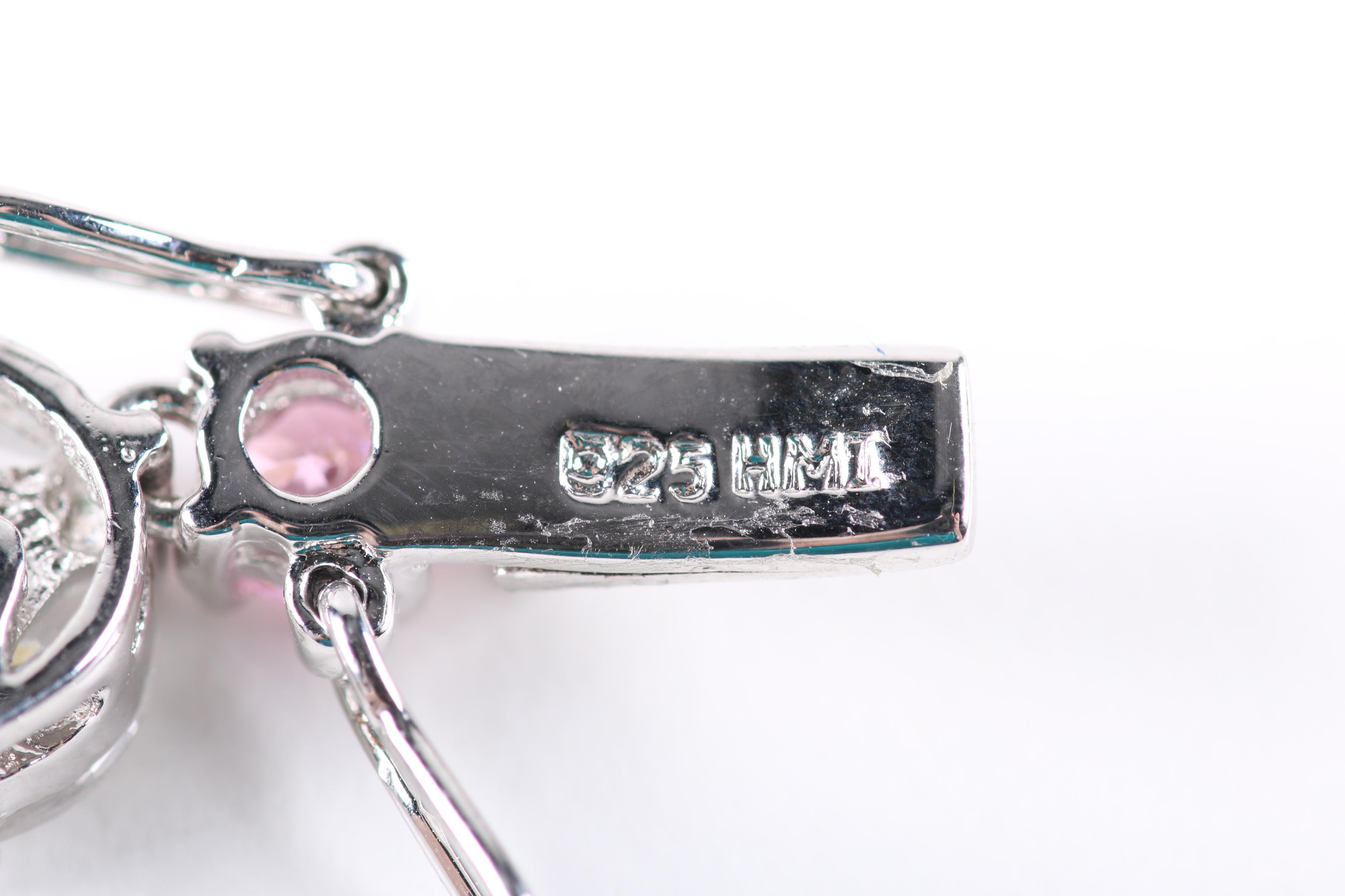 Sterling and Cubic Zirconia Bracelets