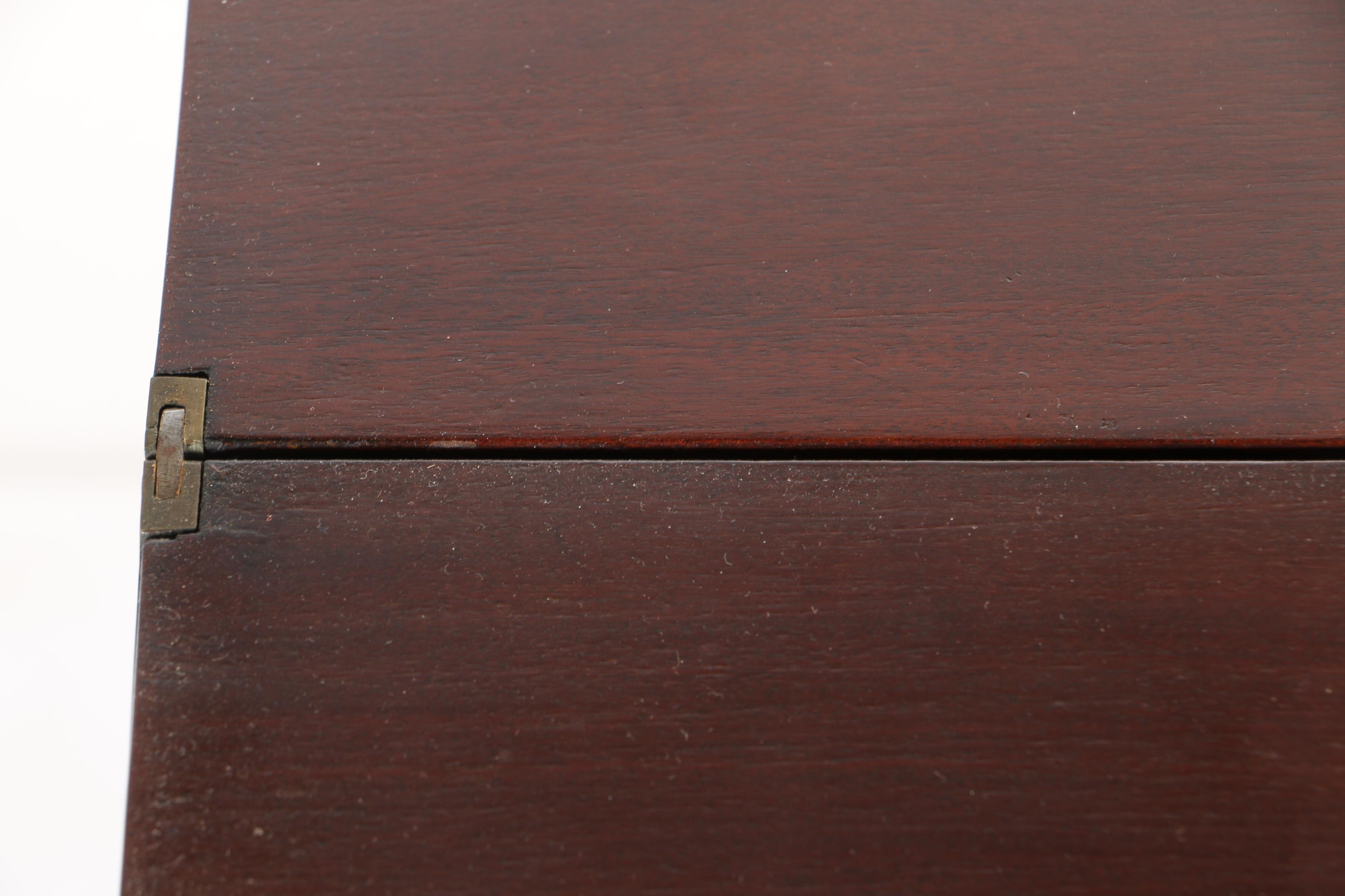 Antique Empire Style Mahogany Flip-Top Game Table