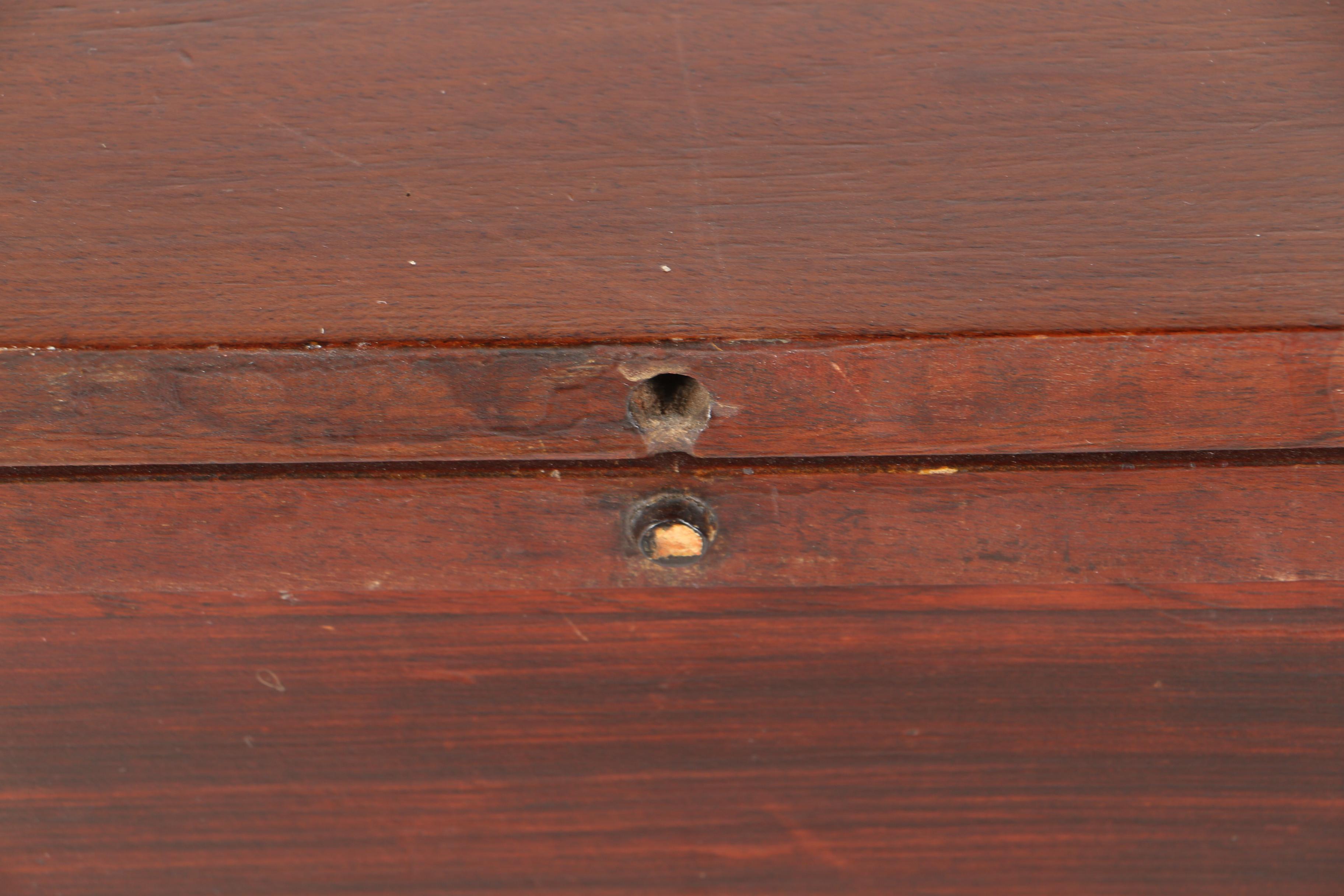 Antique Empire Style Mahogany Flip-Top Game Table