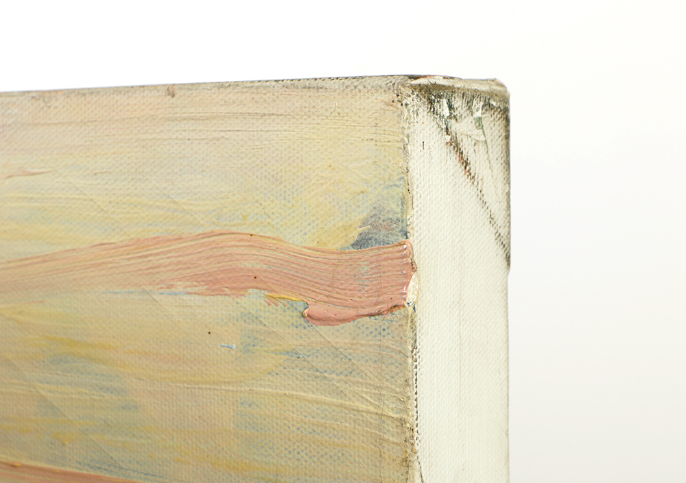 B.B. Hall Oil Painting on Canvas "Columbia Parkway I"