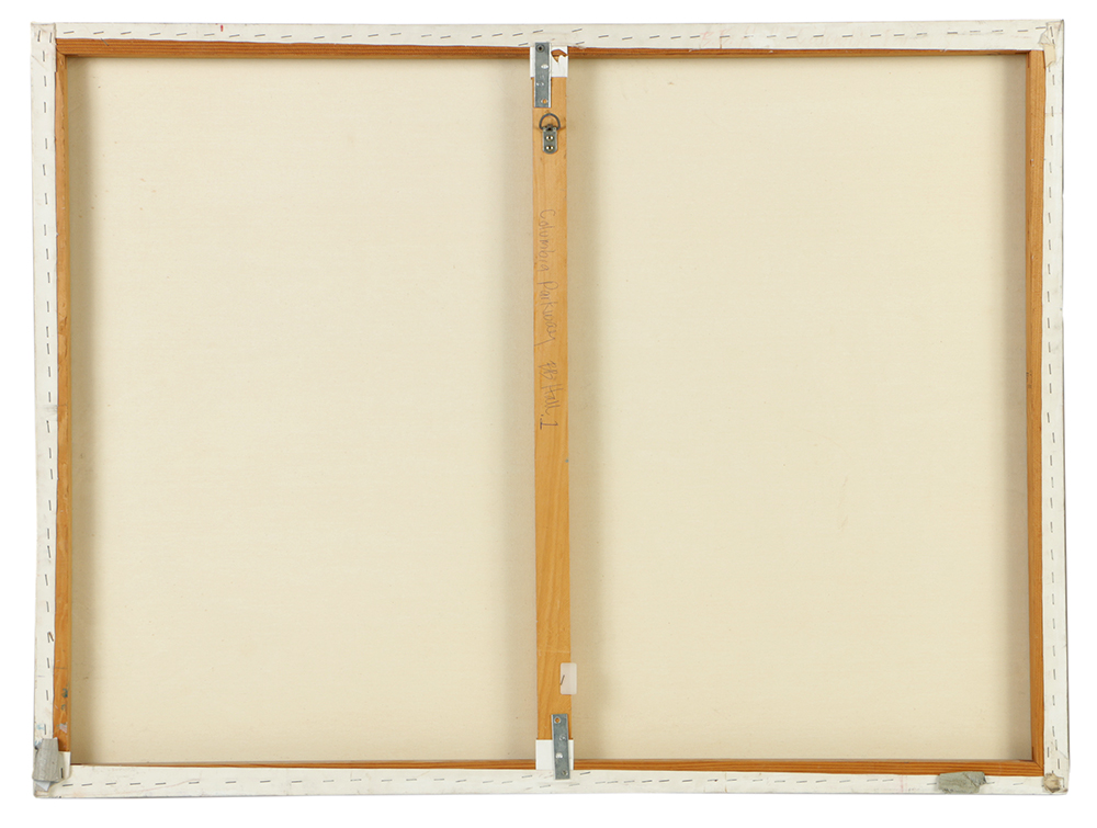 B.B. Hall Oil Painting on Canvas "Columbia Parkway I"