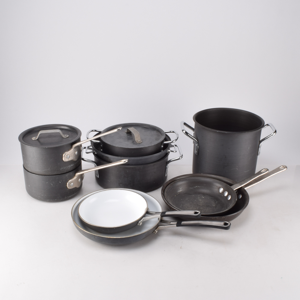 Commercial and Calphalon Cookware