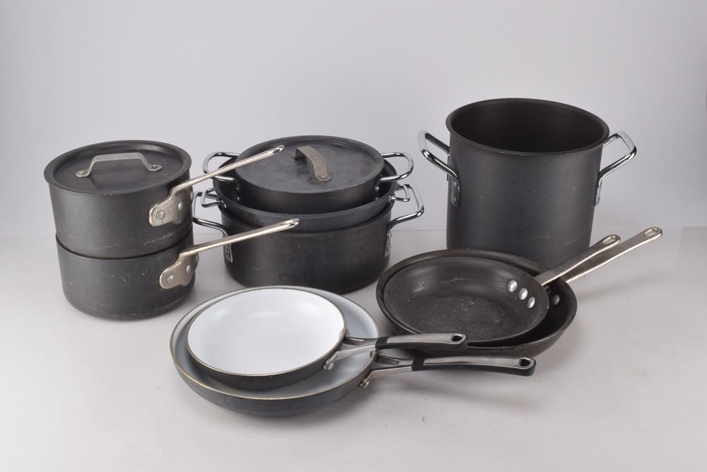 Commercial and Calphalon Cookware