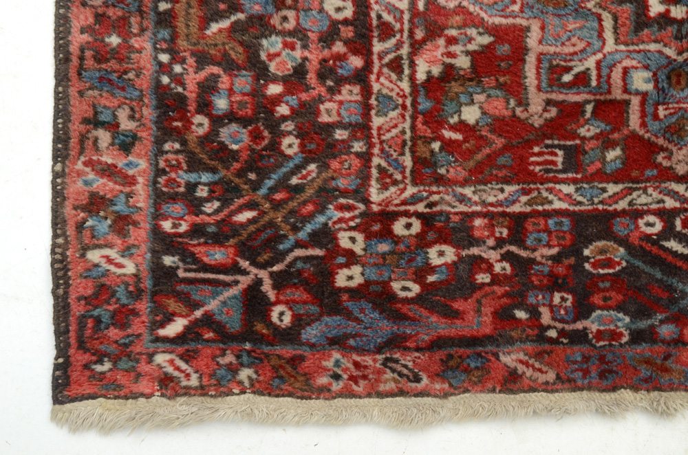 Hand-Knotted Karaja Wool Pile Area Rug