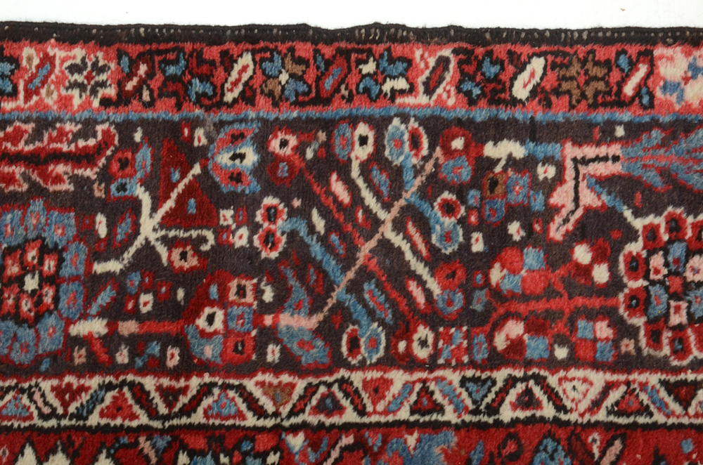 Hand-Knotted Karaja Wool Pile Area Rug