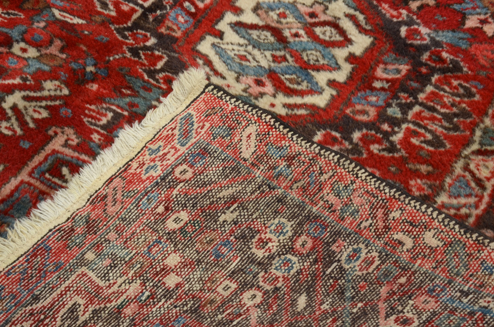 Hand-Knotted Karaja Wool Pile Area Rug