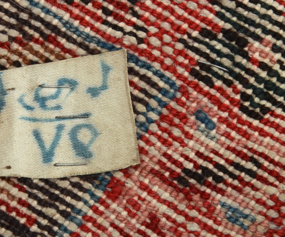 Hand-Knotted Karaja Wool Pile Area Rug