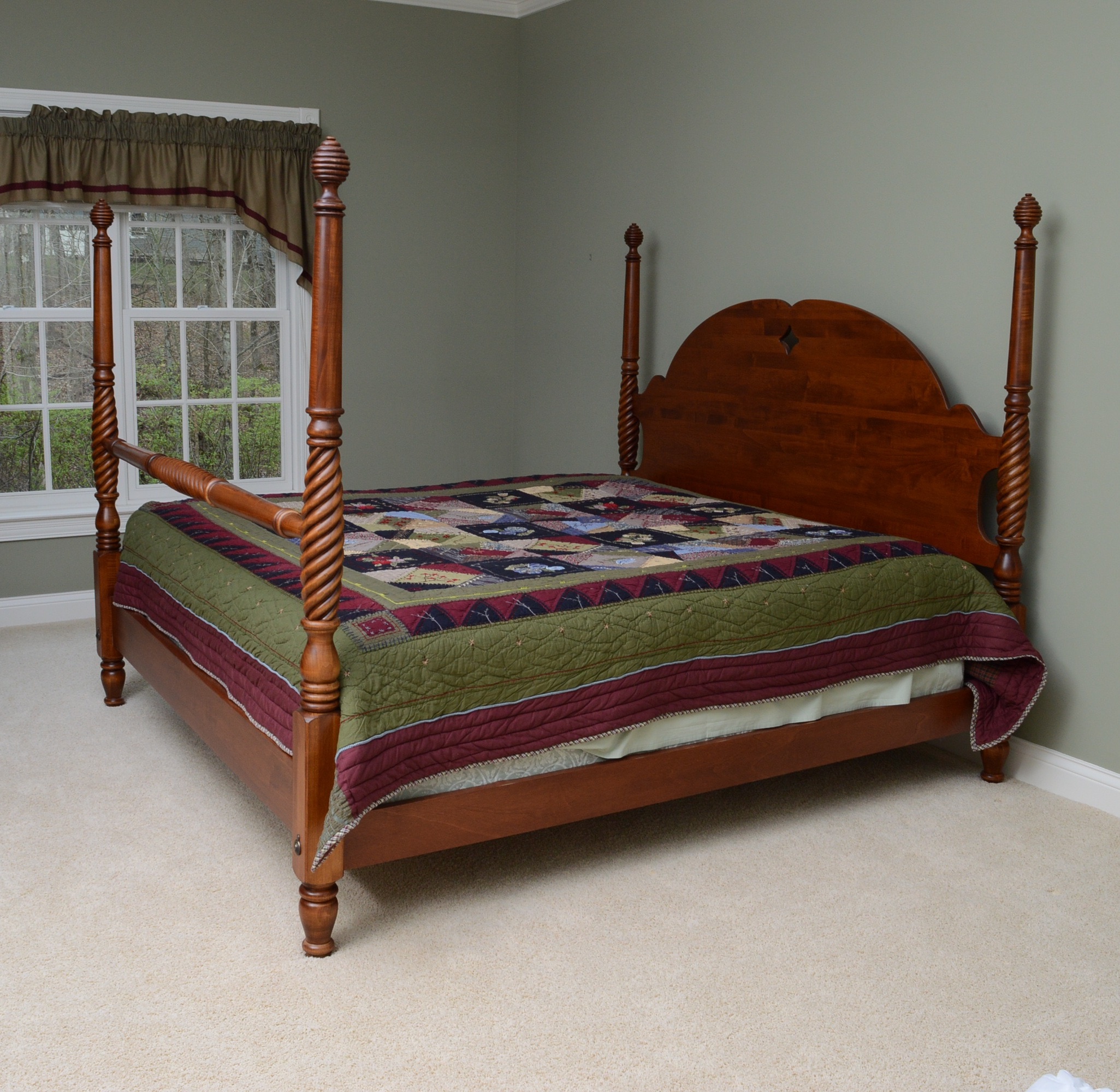 Ethan Allen "Country Crossings" Four Poster Bed